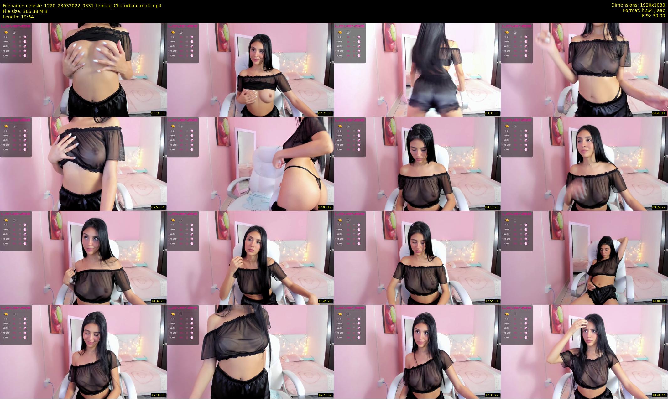 celeste_1220 — 20 minute Chaturbate female cam show recording, 1080p, Mar 23, 2022