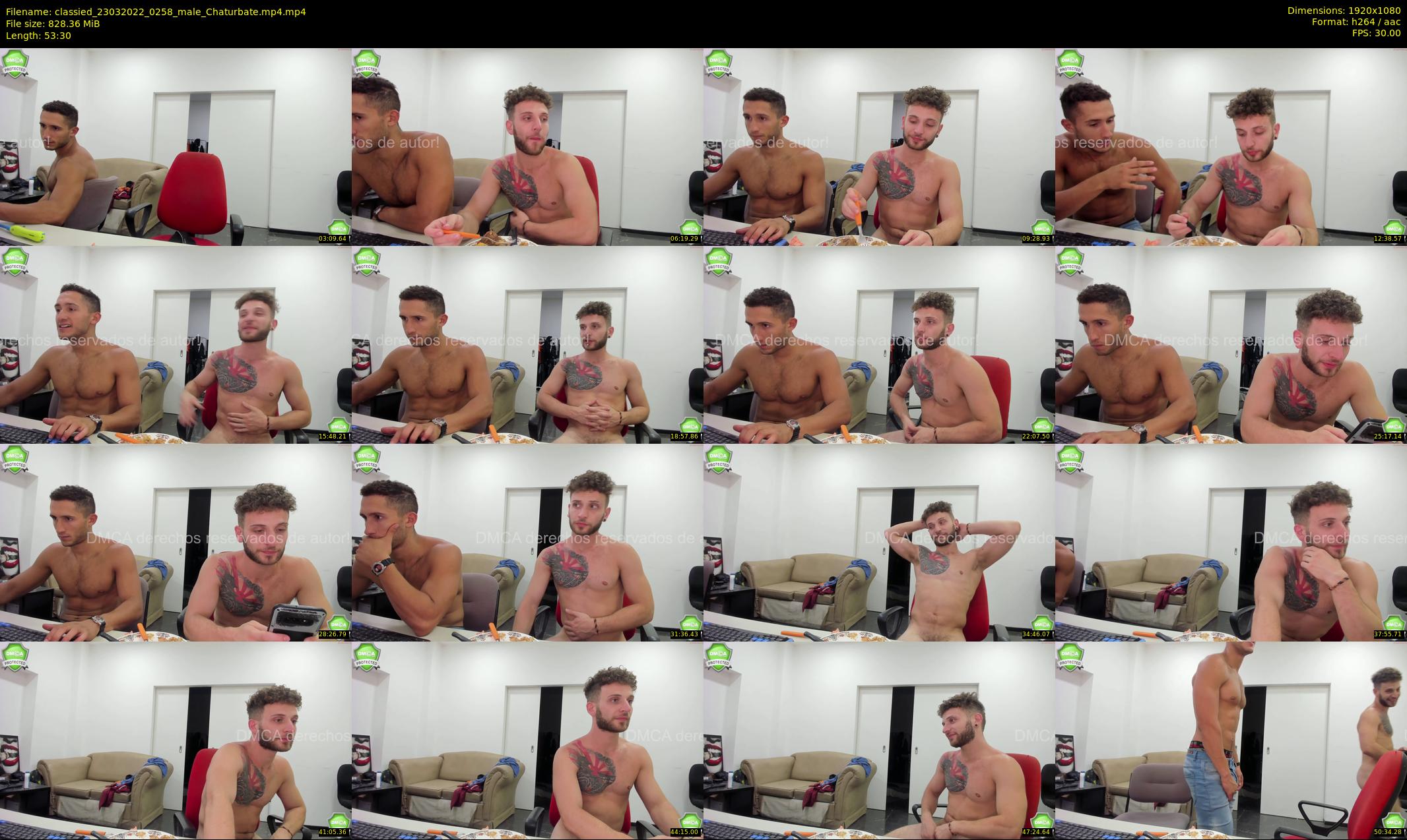 classied — 54 minute Chaturbate male cam show recording, 1080p, Mar 23, 2022
