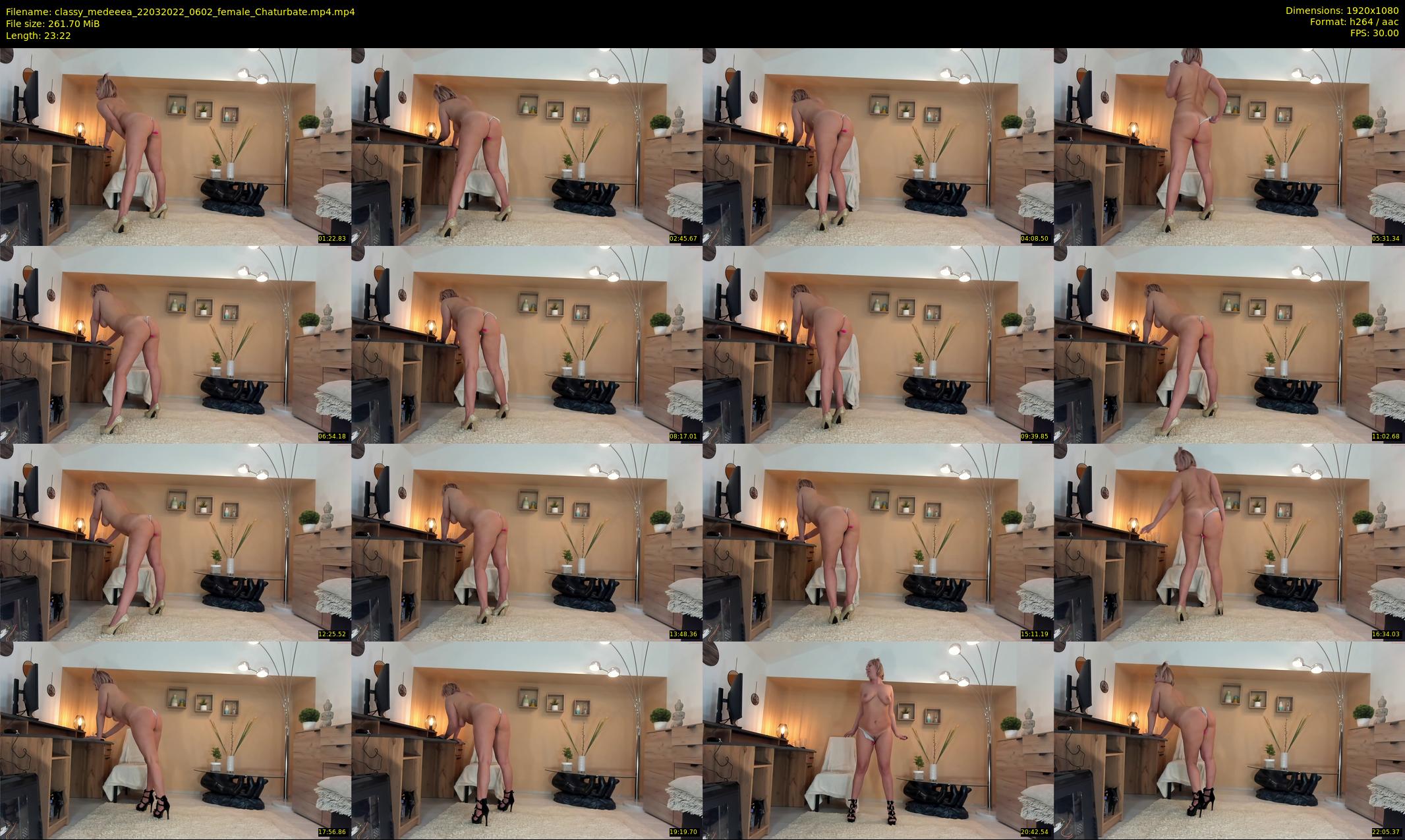 classy_medeeea — 24 minute Chaturbate female cam show recording, 1080p, Mar 22, 2022