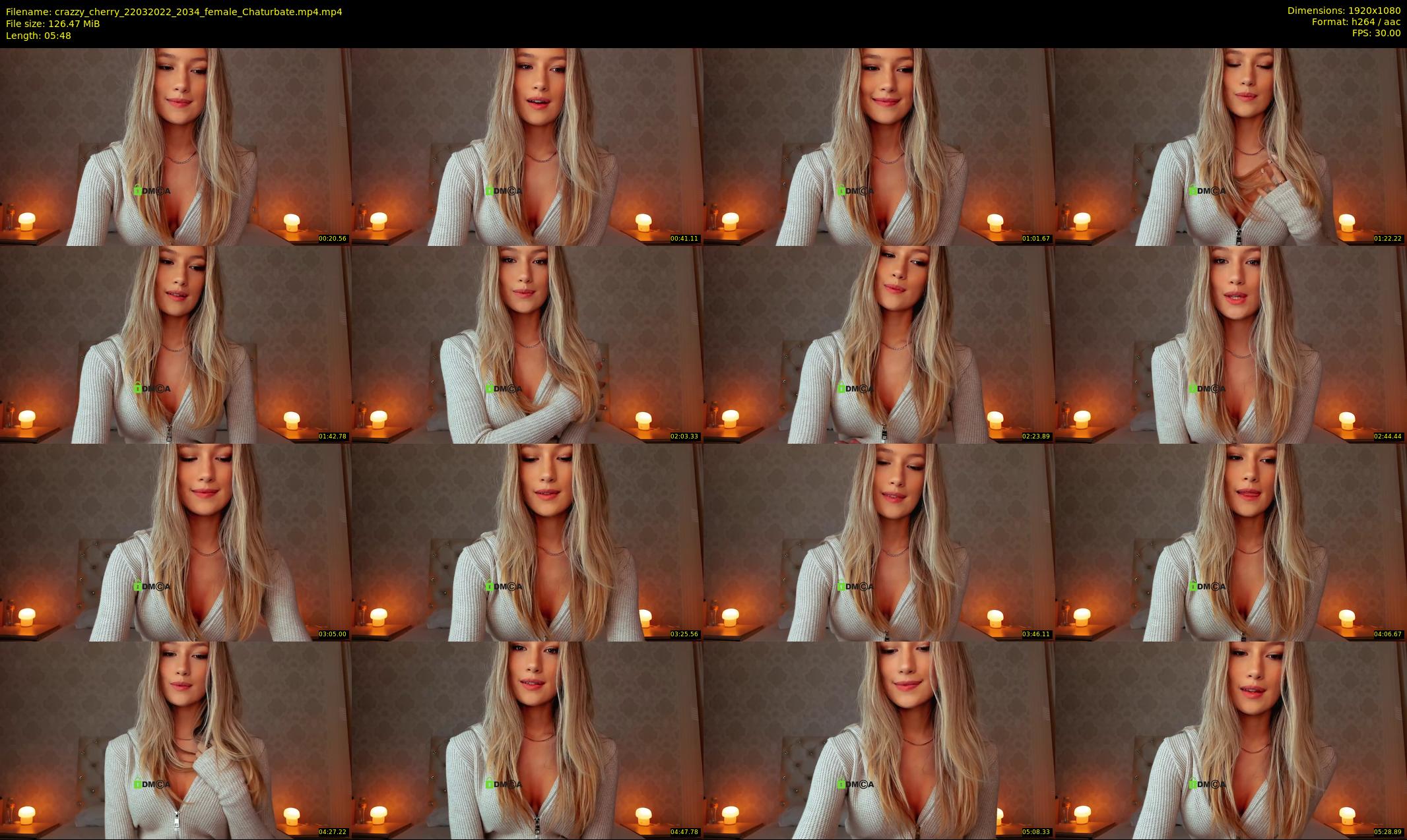 crazzy_cherry — 6 minute Chaturbate female cam show recording, 1080p, Mar 22, 2022
