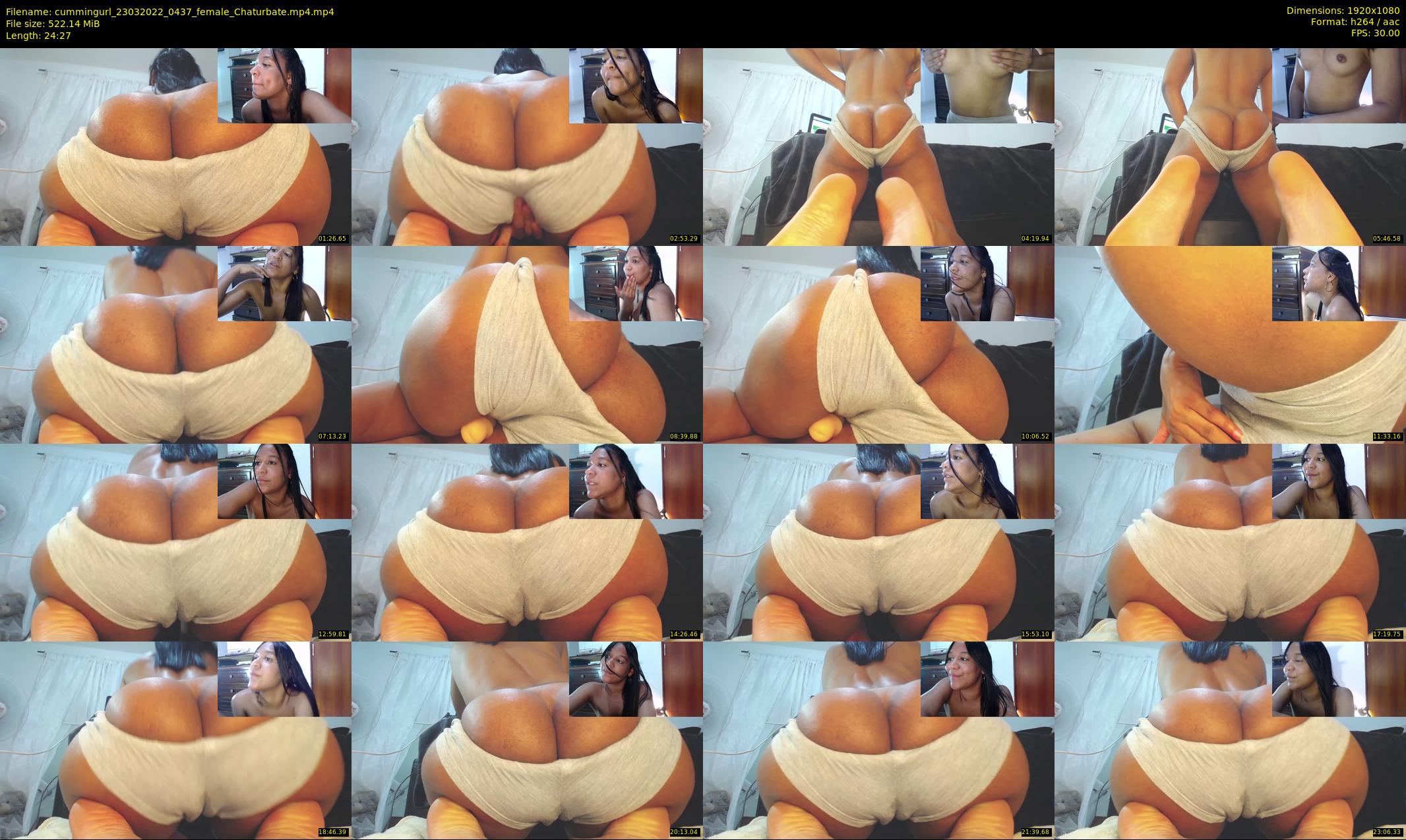 cummingurl — 25 minute Chaturbate couple cam show recording, 1080p, Mar 23, 2022