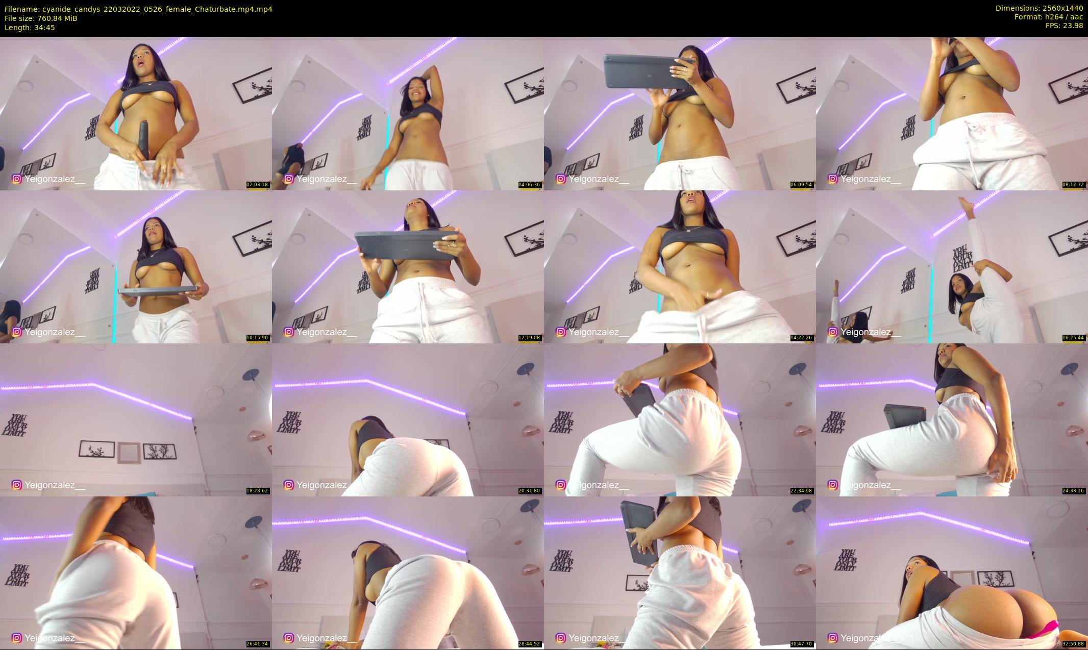 cyanide_candys — 35 minute Chaturbate female cam show recording, 1080p, Mar 22, 2022