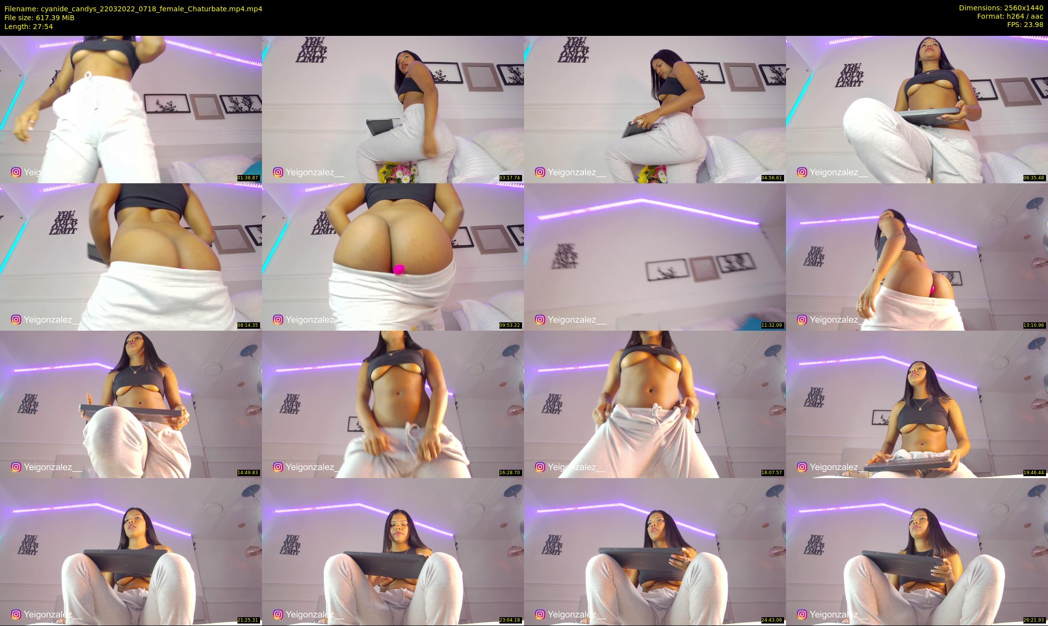 cyanide_candys — 28 minute Chaturbate female cam show recording, 1080p, Mar 22, 2022
