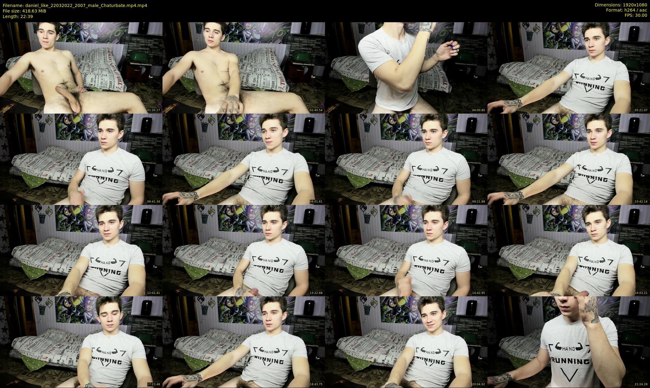 daniel_like — 23 minute Chaturbate male cam show recording, 1080p, Mar 22, 2022
