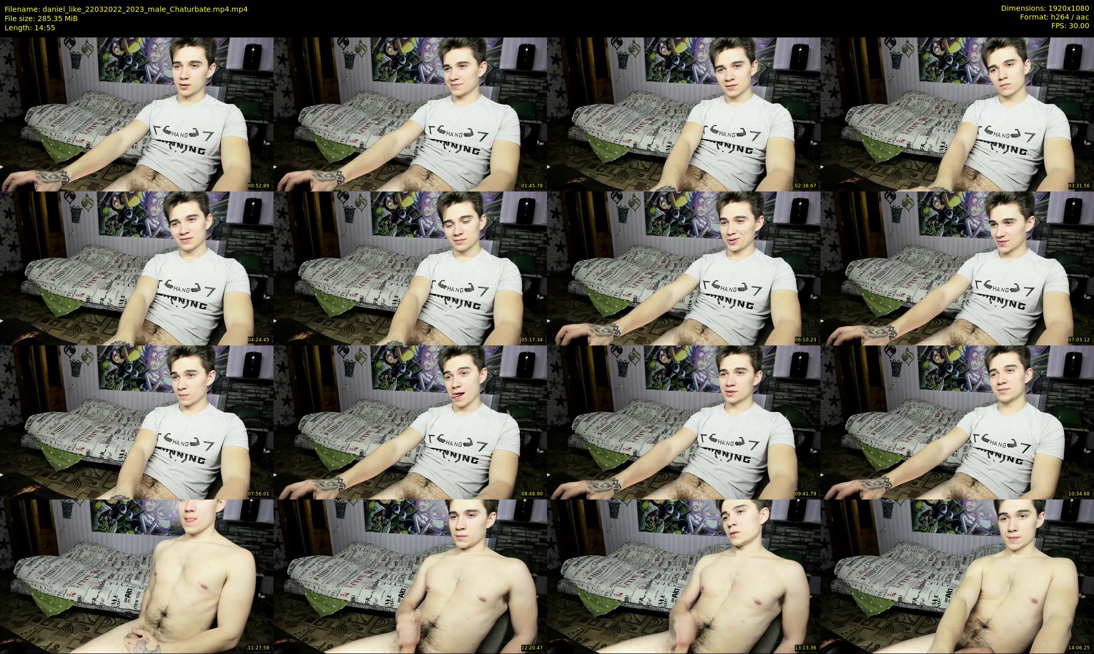 daniel_like — 15 minute Chaturbate male cam show recording, 1080p, Mar 22, 2022