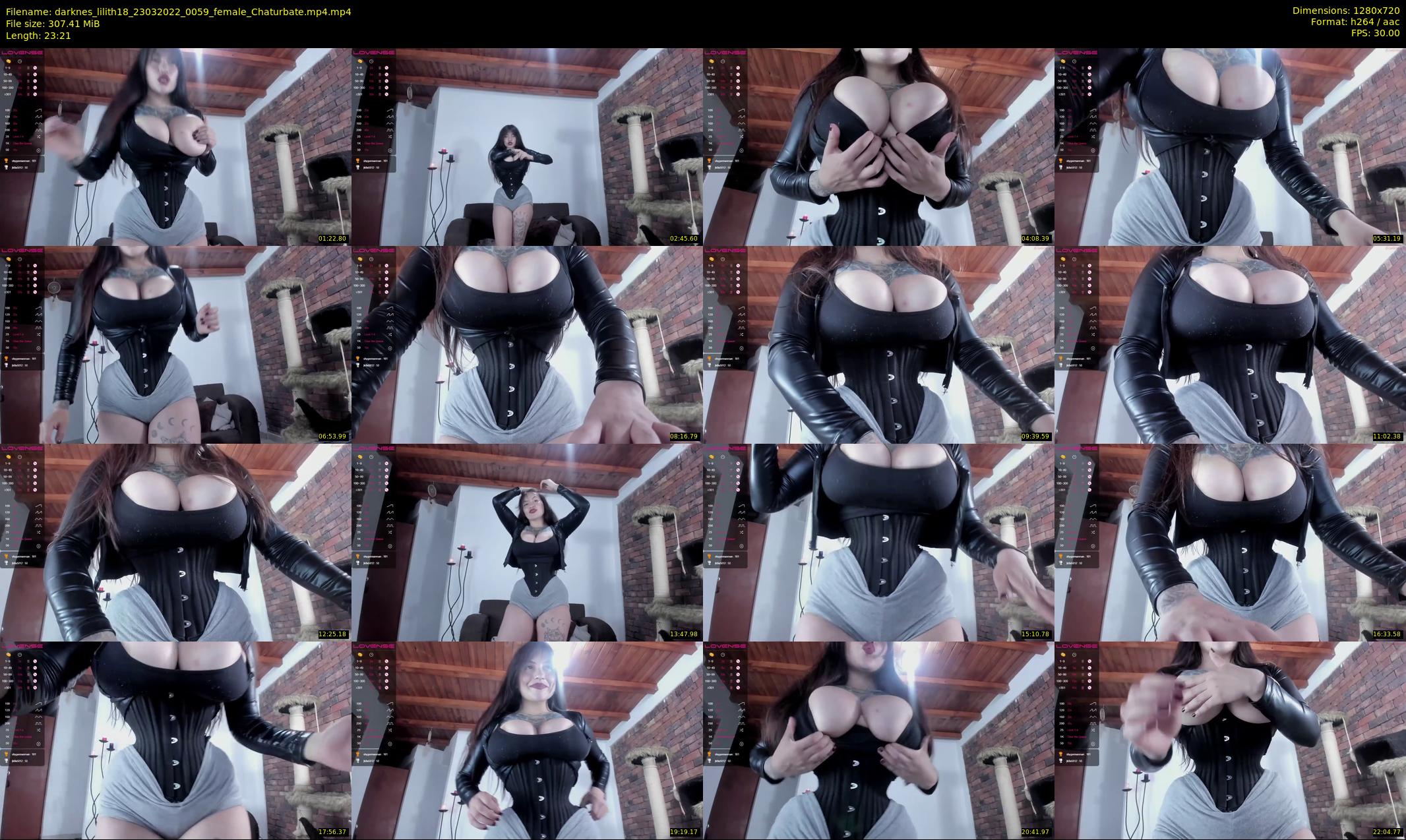darknes_lilith18 — 24 minute Chaturbate female cam show recording, 720p, Mar 23, 2022
