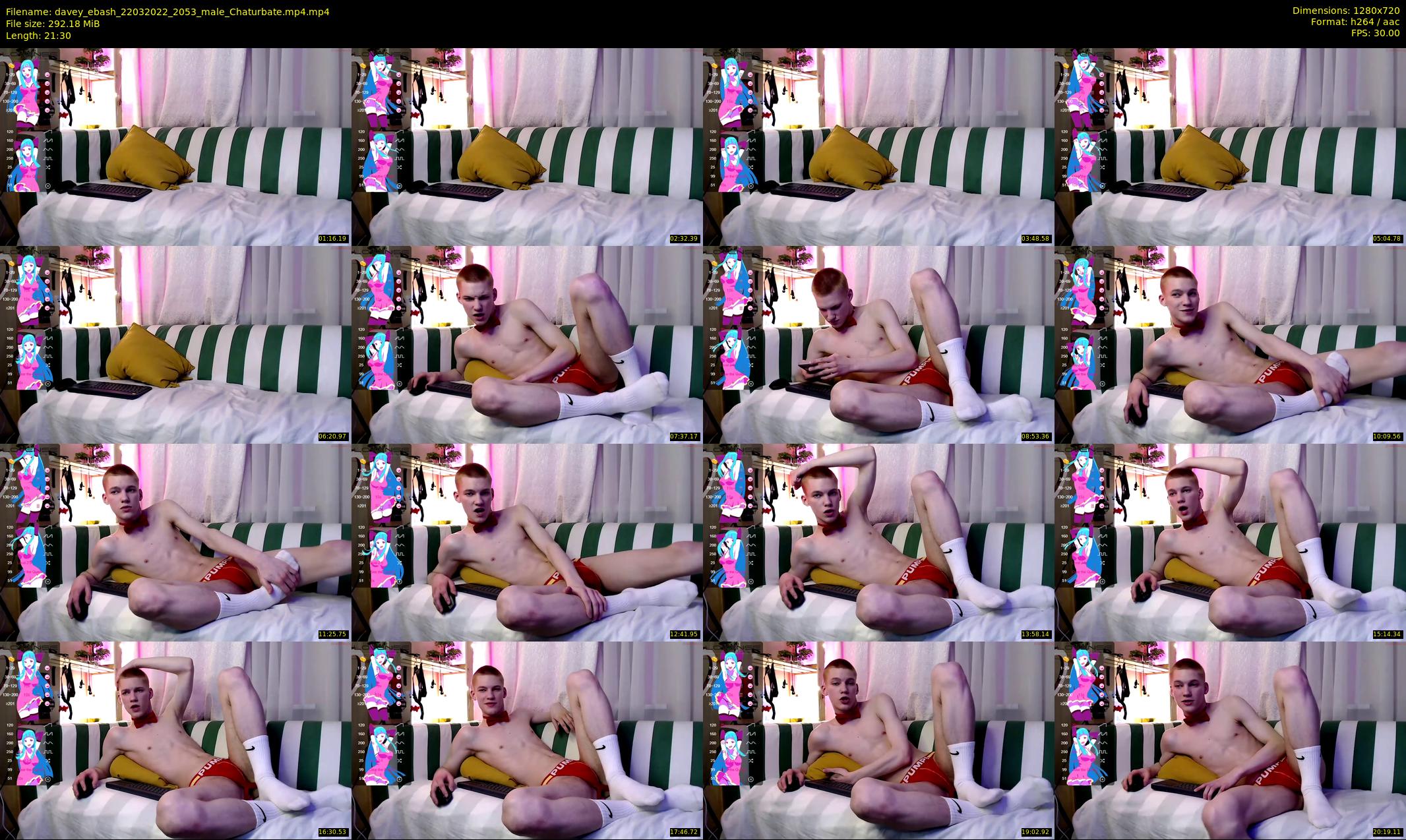 davey_ebash — 22 minute Chaturbate male cam show recording, 720p, Mar 22, 2022