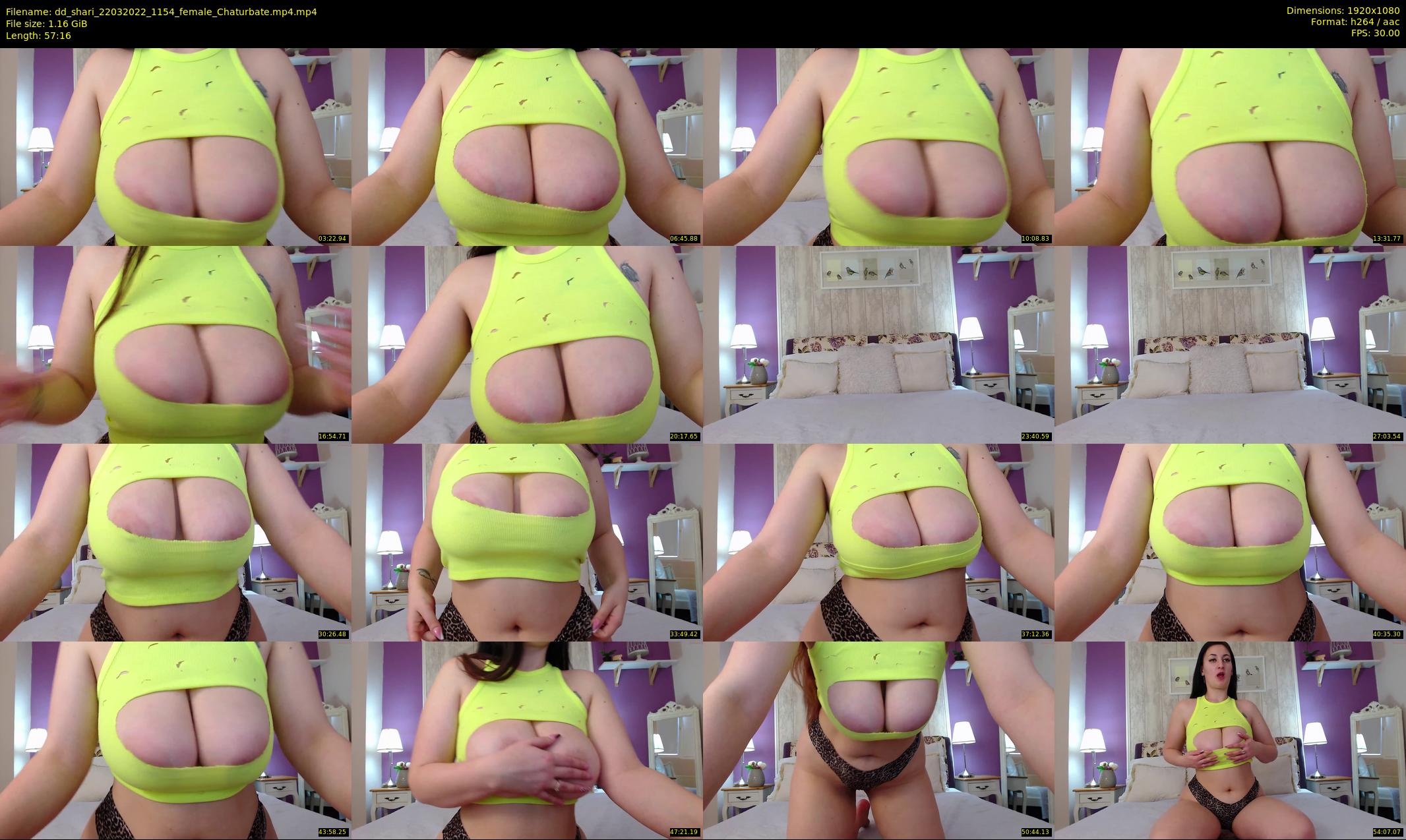 dd_shari — 58 minute Chaturbate female cam show recording, 1080p, Mar 22, 2022