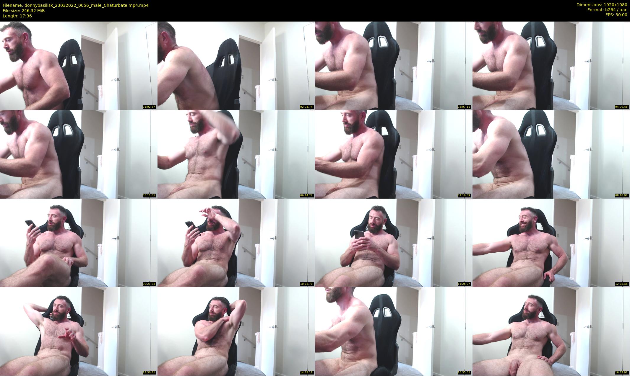 donnybasilisk — 18 minute Chaturbate male cam show recording, 1080p, Mar 23, 2022