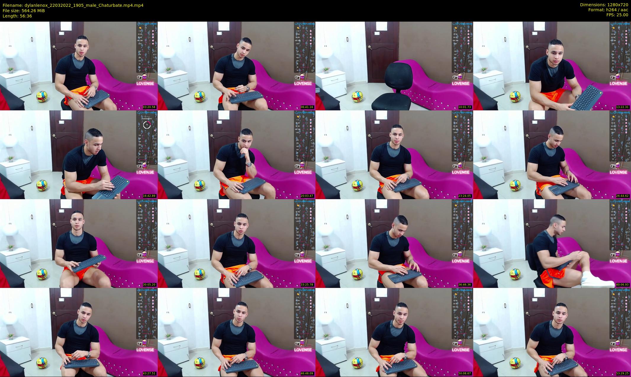 dylanlenox — 57 minute Chaturbate male cam show recording, 720p, Mar 22, 2022