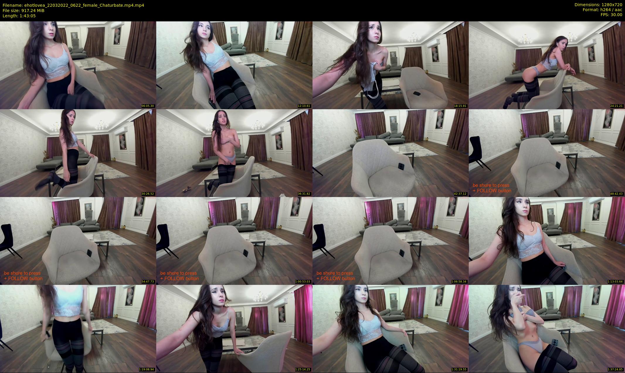ehotlovea — 104 minute Chaturbate female cam show recording, 720p, Mar 22, 2022