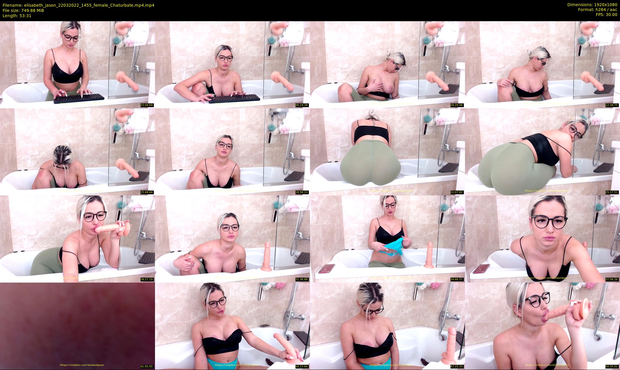 elisabeth_jason — 54 minute Chaturbate couple cam show recording, 1080p, Mar 22, 2022