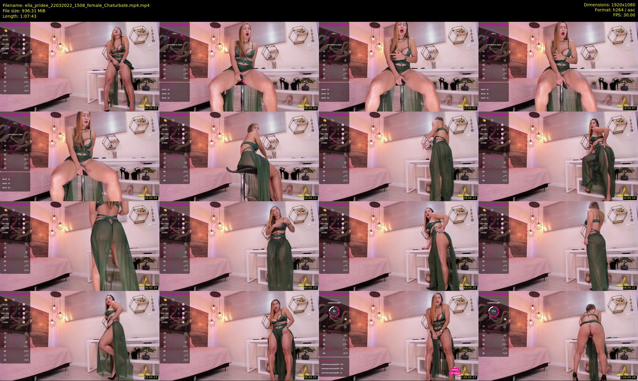 ella_pridee — 68 minute Chaturbate female cam show recording, 1080p, Mar 22, 2022