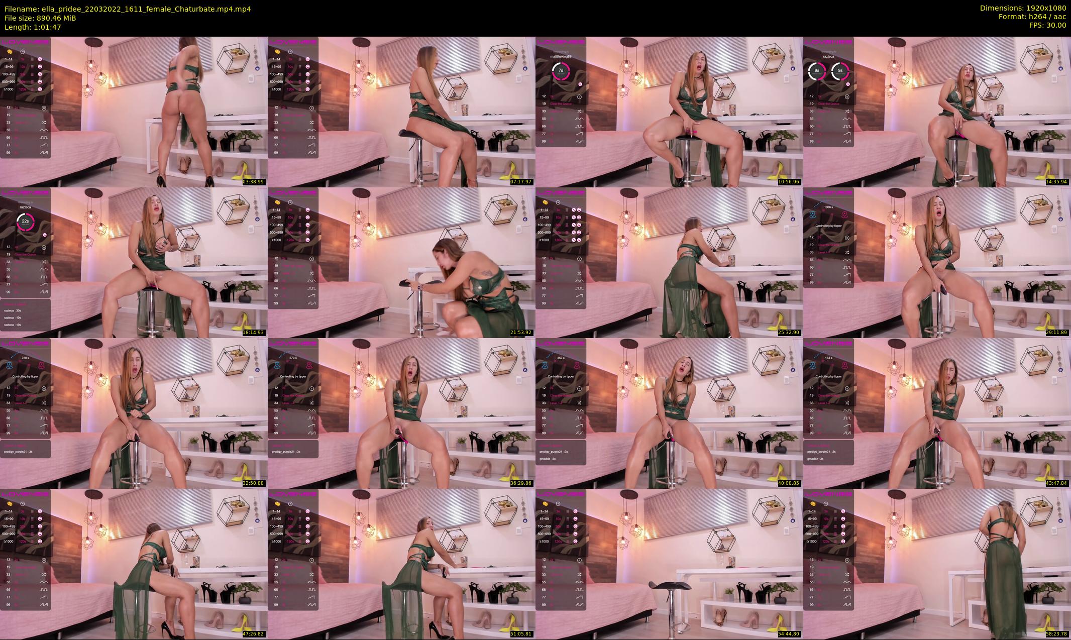 ella_pridee — 62 minute Chaturbate female cam show recording, 1080p, Mar 22, 2022