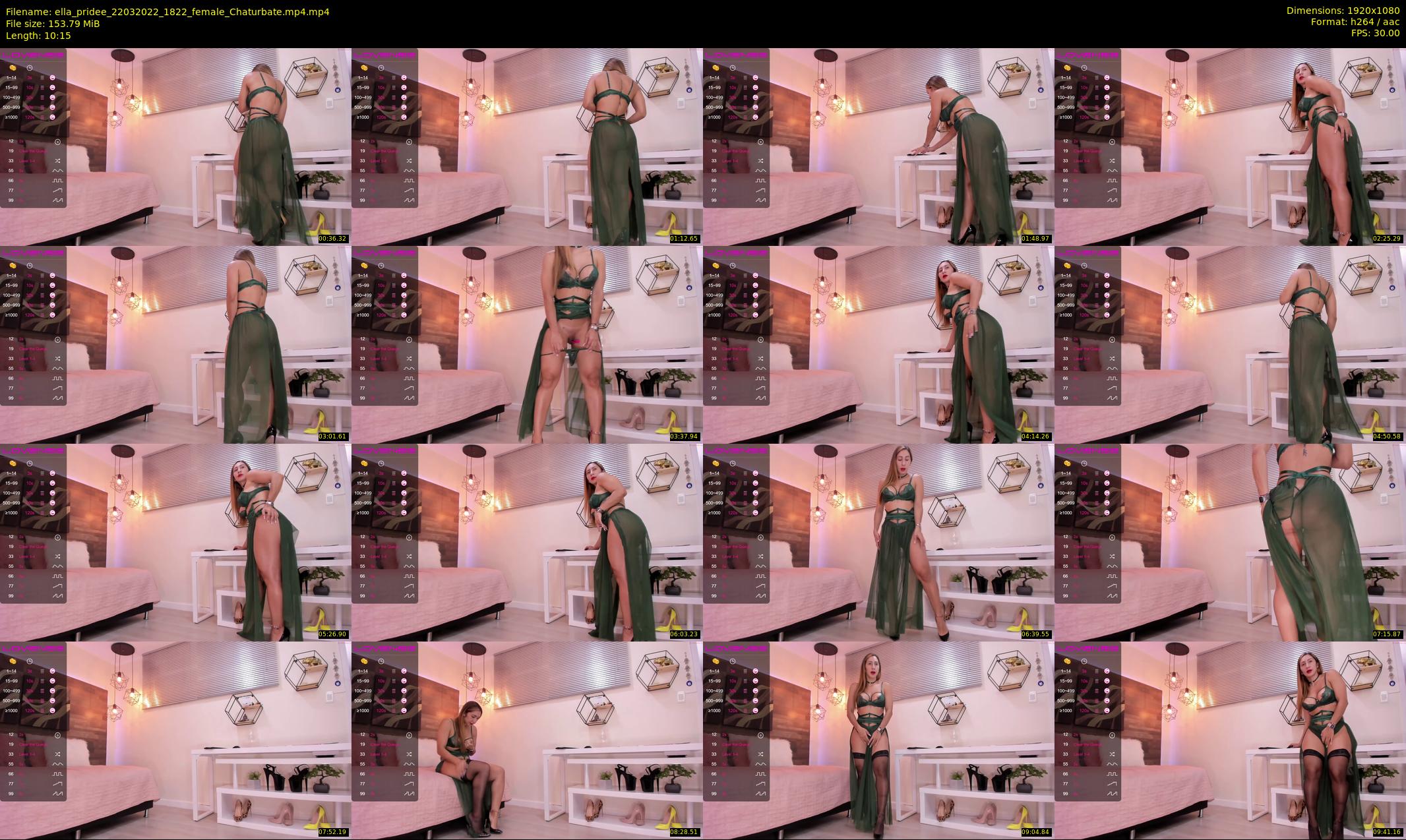 ella_pridee — 11 minute Chaturbate female cam show recording, 1080p, Mar 22, 2022