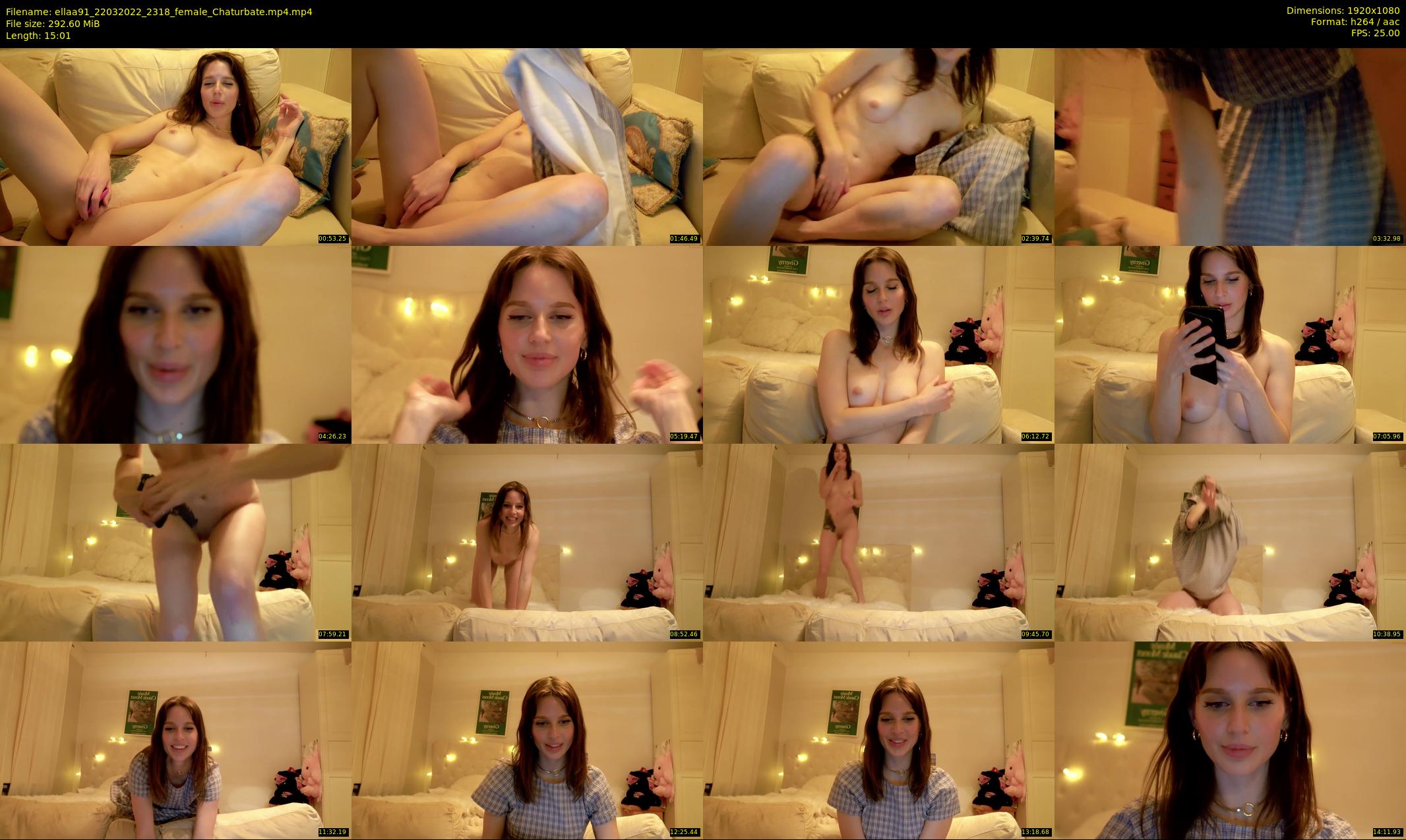 ellaa91 — 16 minute Chaturbate female cam show recording, 1080p, Mar 22, 2022