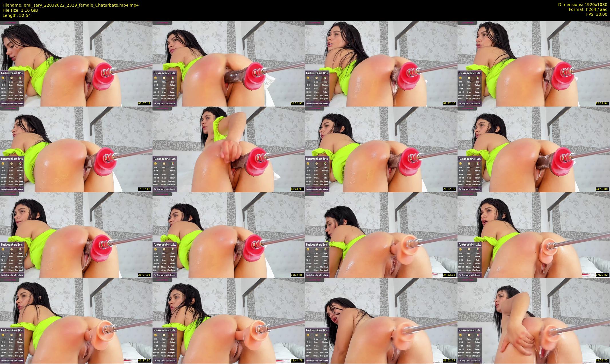 emi_sary — 53 minute Chaturbate female cam show recording, 1080p, Mar 22, 2022