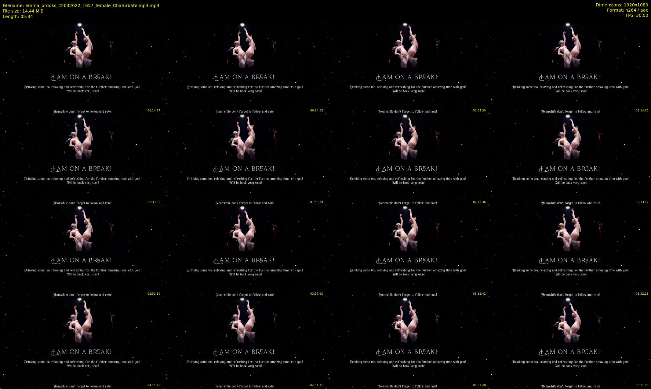 emma_brooks — 6 minute Chaturbate female cam show recording, 1080p, Mar 22, 2022