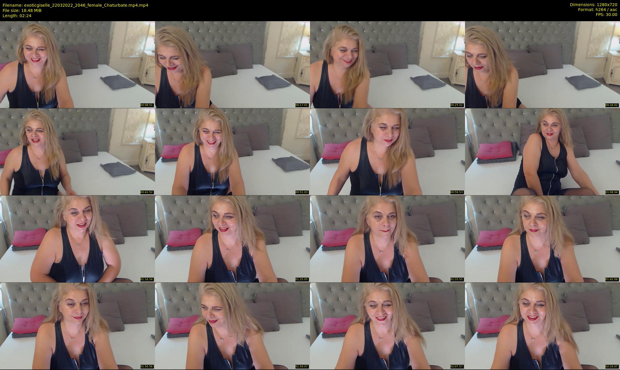 exoticgiselle — 3 minute Chaturbate female cam show recording, 720p, Mar 22, 2022
