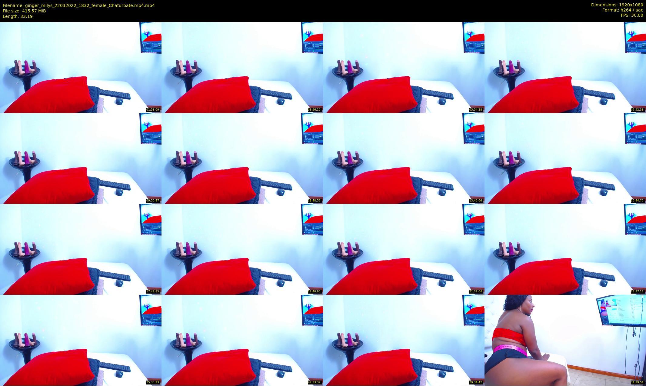 ginger_milys — 34 minute Chaturbate female cam show recording, 1080p, Mar 22, 2022