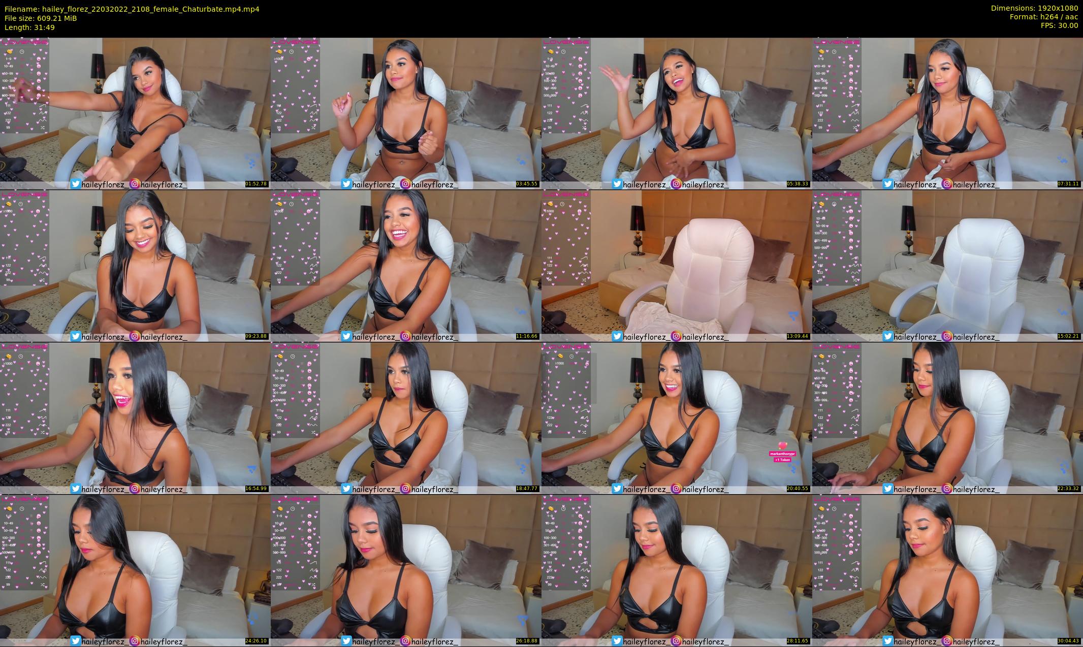 hailey_florez — 32 minute Chaturbate female cam show recording, 1080p, Mar 22, 2022