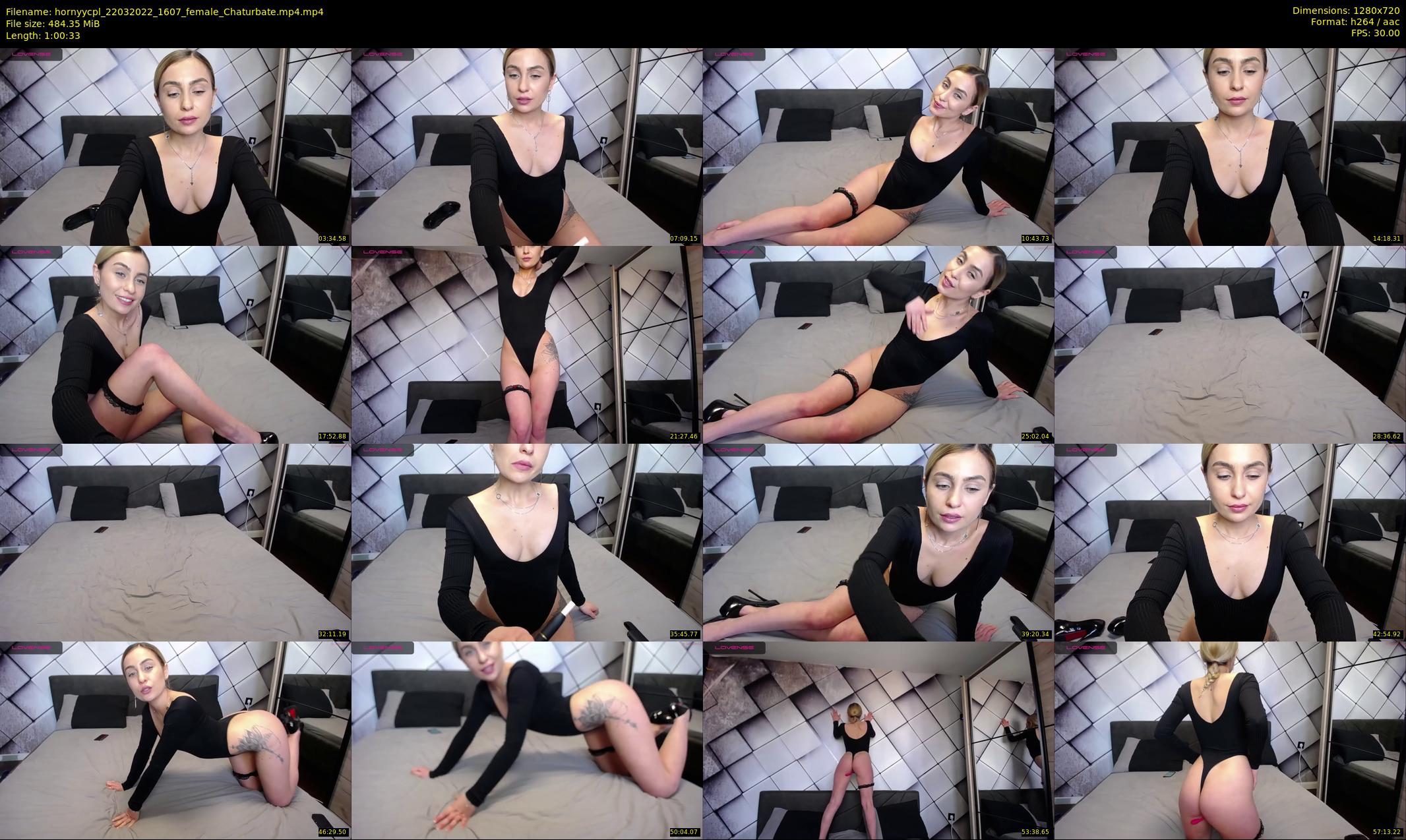 hornyycpl — 61 minute Chaturbate couple cam show recording, 720p, Mar 22, 2022