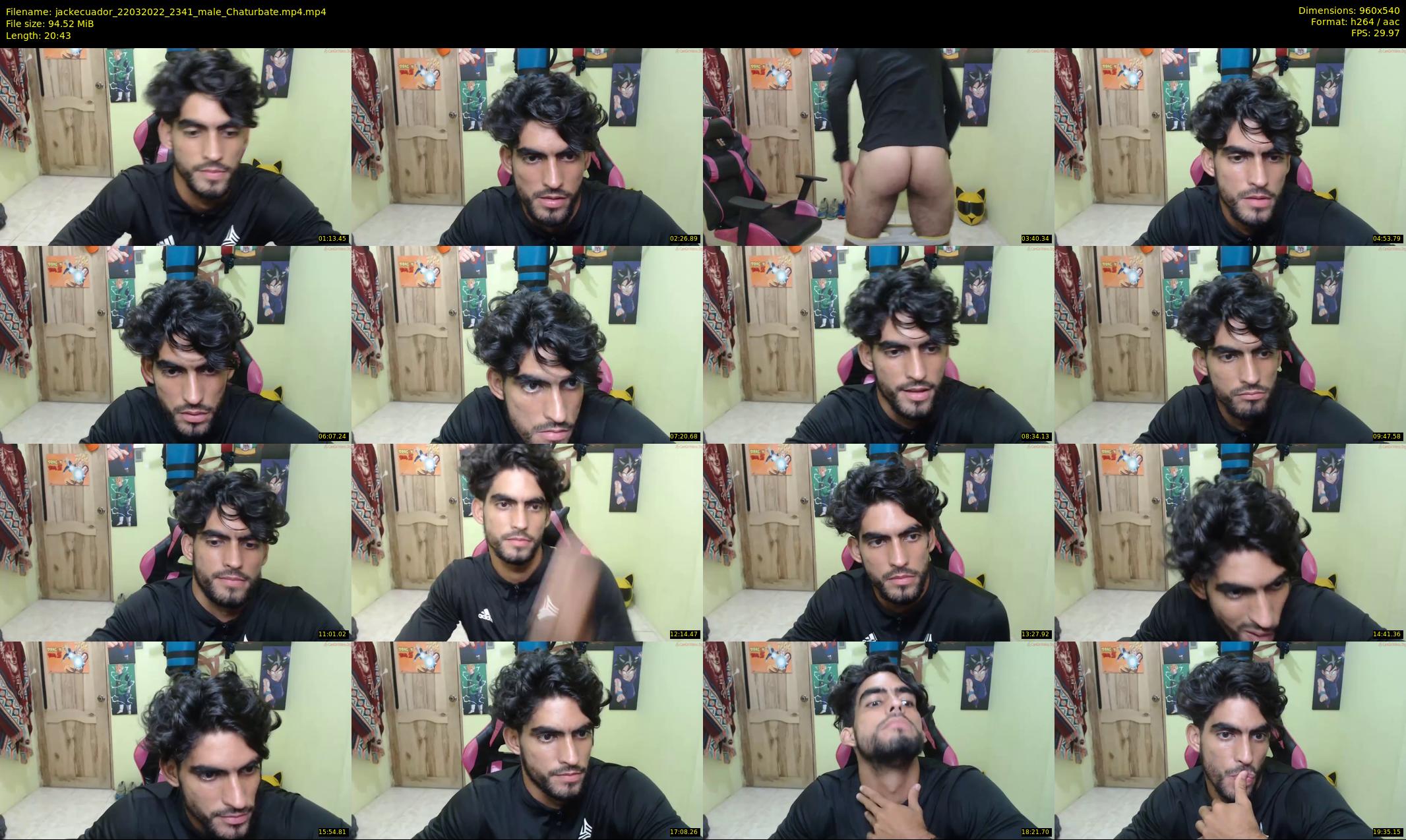 jackecuador — 21 minute Chaturbate male cam show recording, 480p, Mar 22, 2022