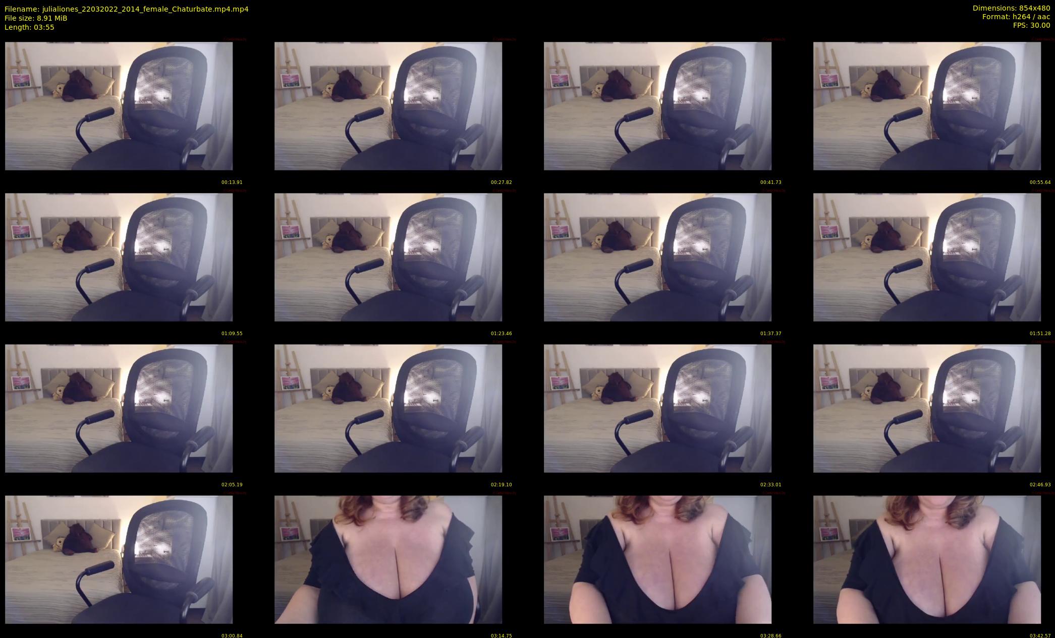 julialiones — 4 minute Chaturbate female cam show recording, 480p, Mar 22, 2022