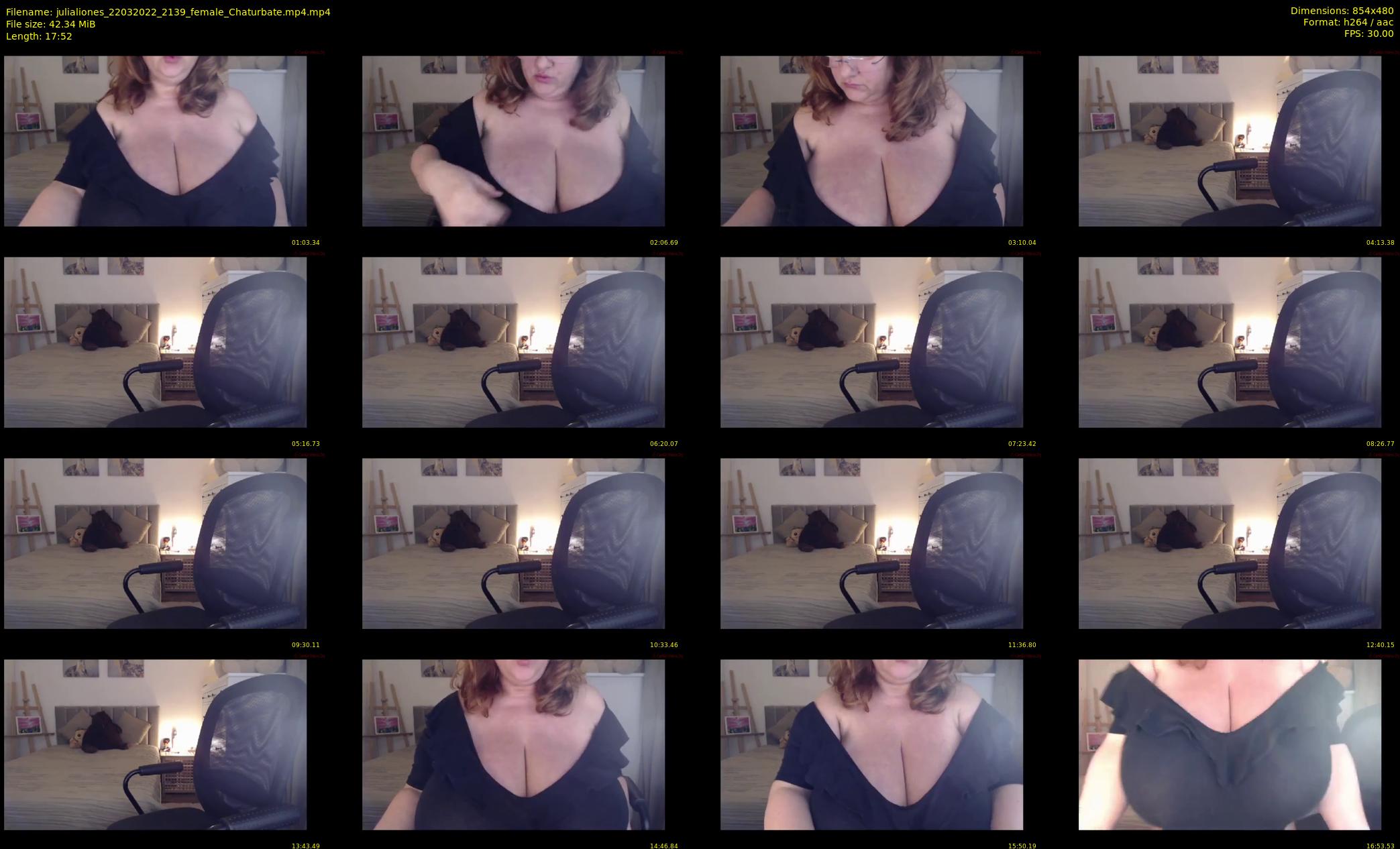julialiones — 18 minute Chaturbate female cam show recording, 480p, Mar 22, 2022