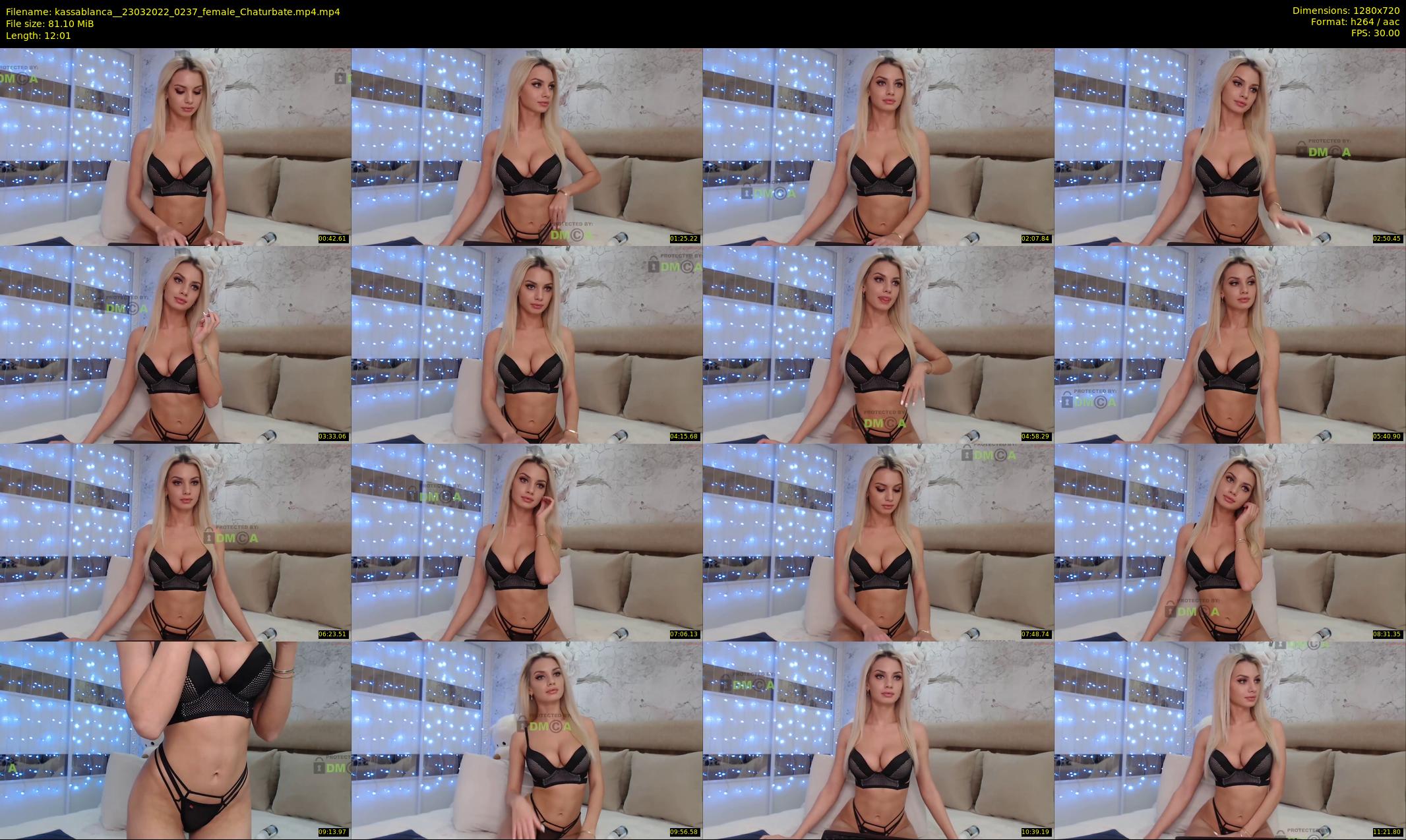 kassablanca_ — 13 minute Chaturbate female cam show recording, 720p, Mar 23, 2022
