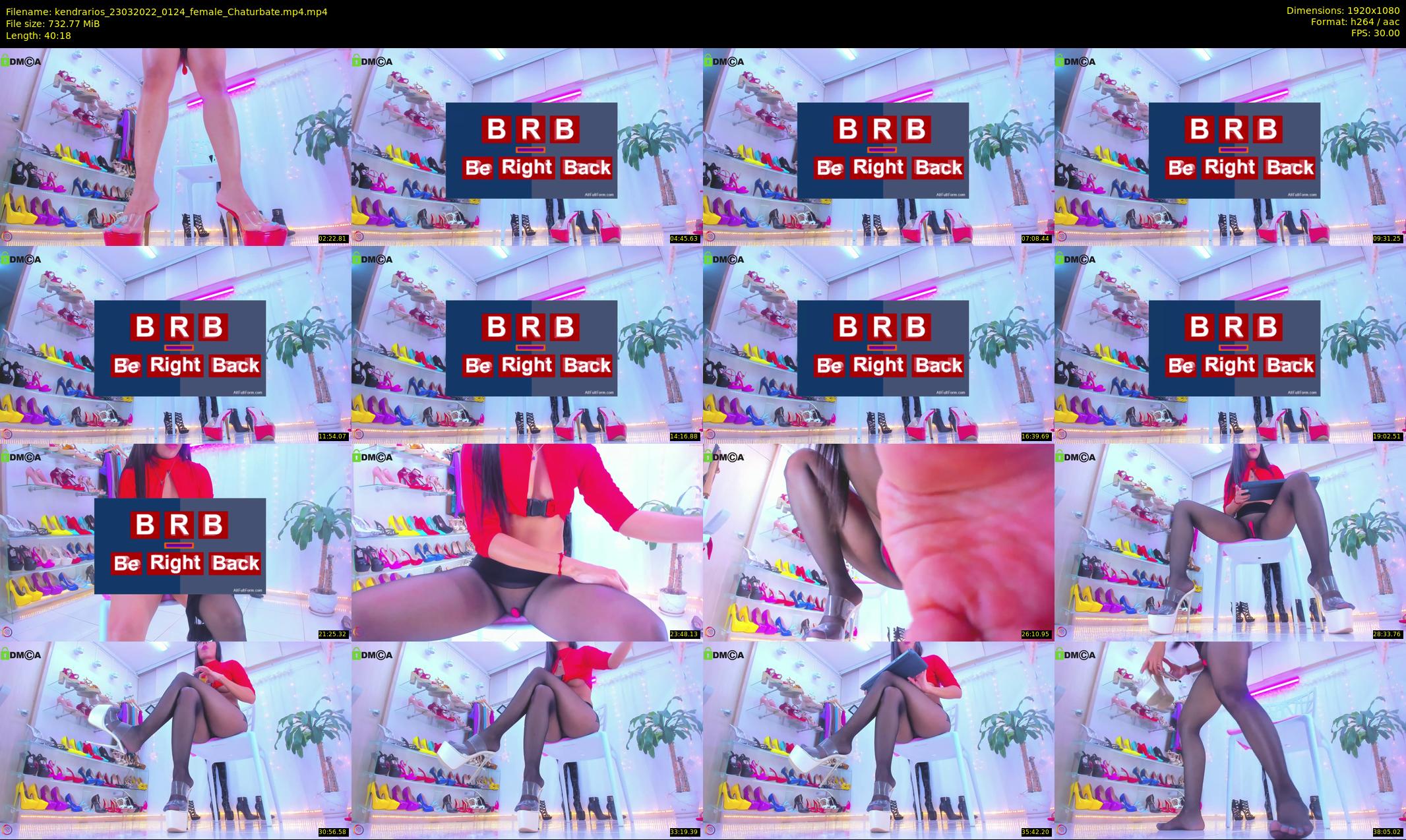 kendrarios — 41 minute Chaturbate female cam show recording, 1080p, Mar 23, 2022