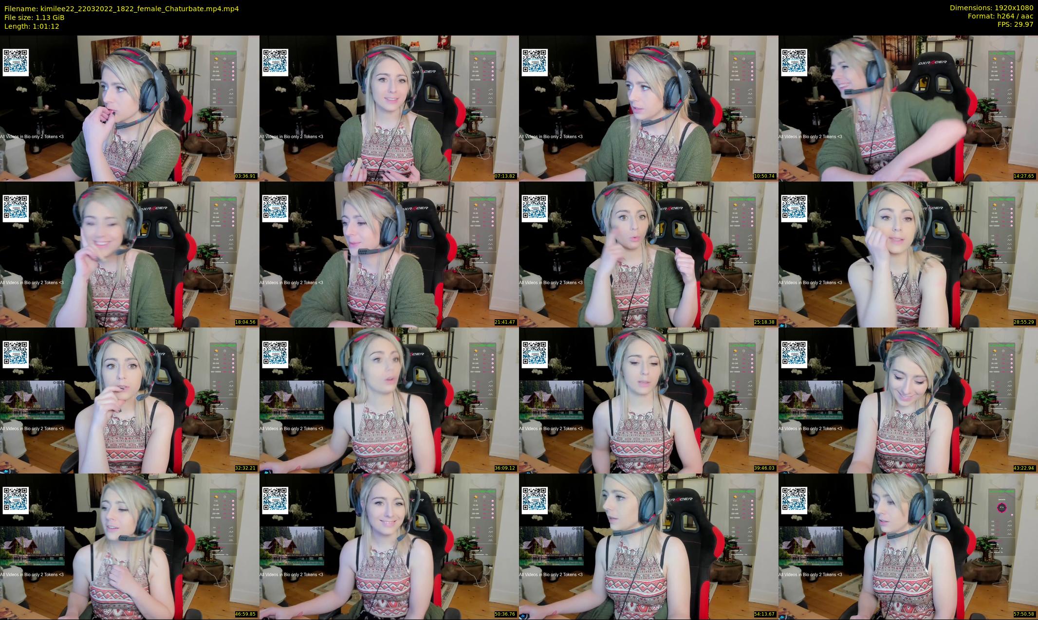 kimilee22 — 62 minute Chaturbate female cam show recording, 1080p, Mar 22, 2022