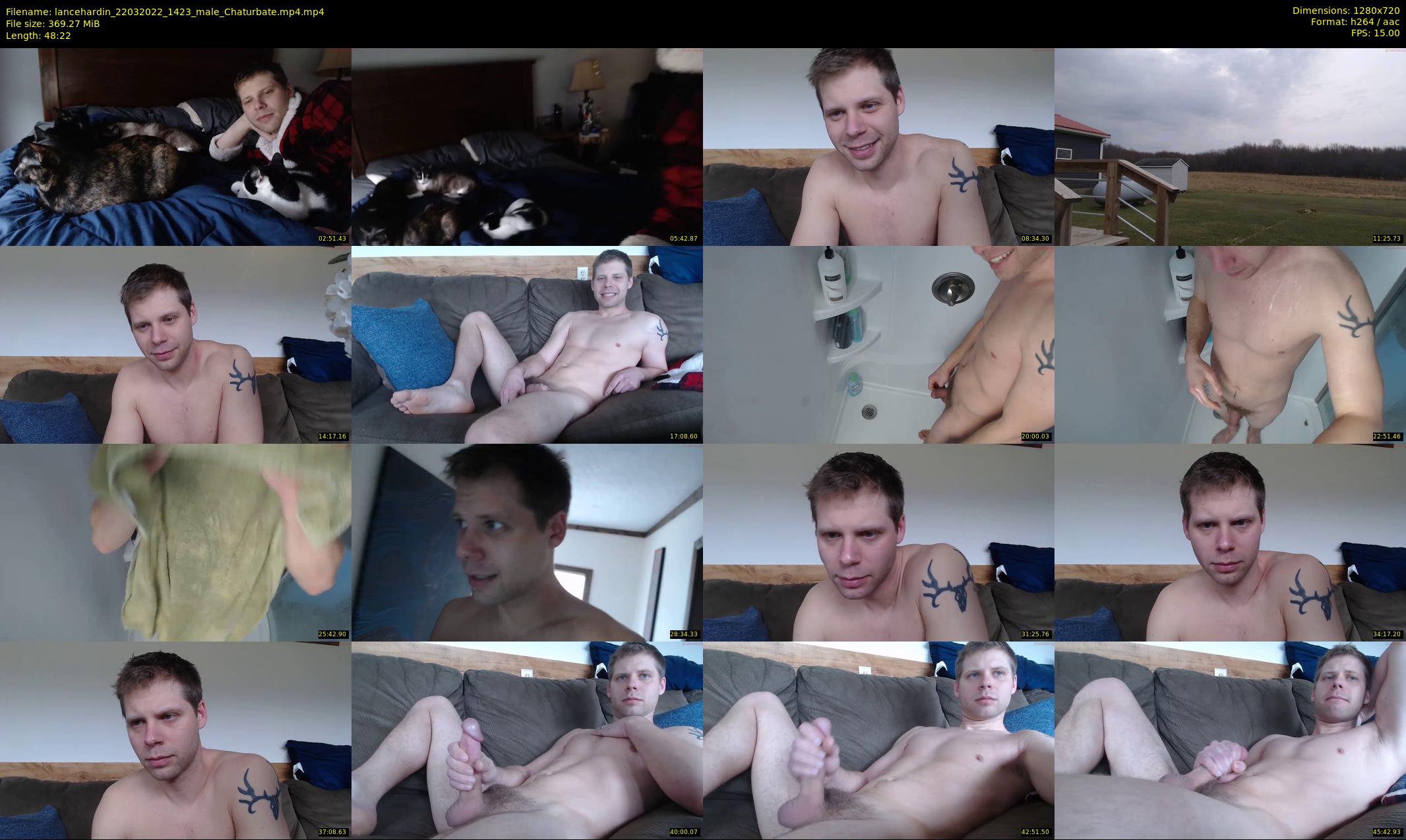 lancehardin — 49 minute Chaturbate male cam show recording, 720p, Mar 22, 2022