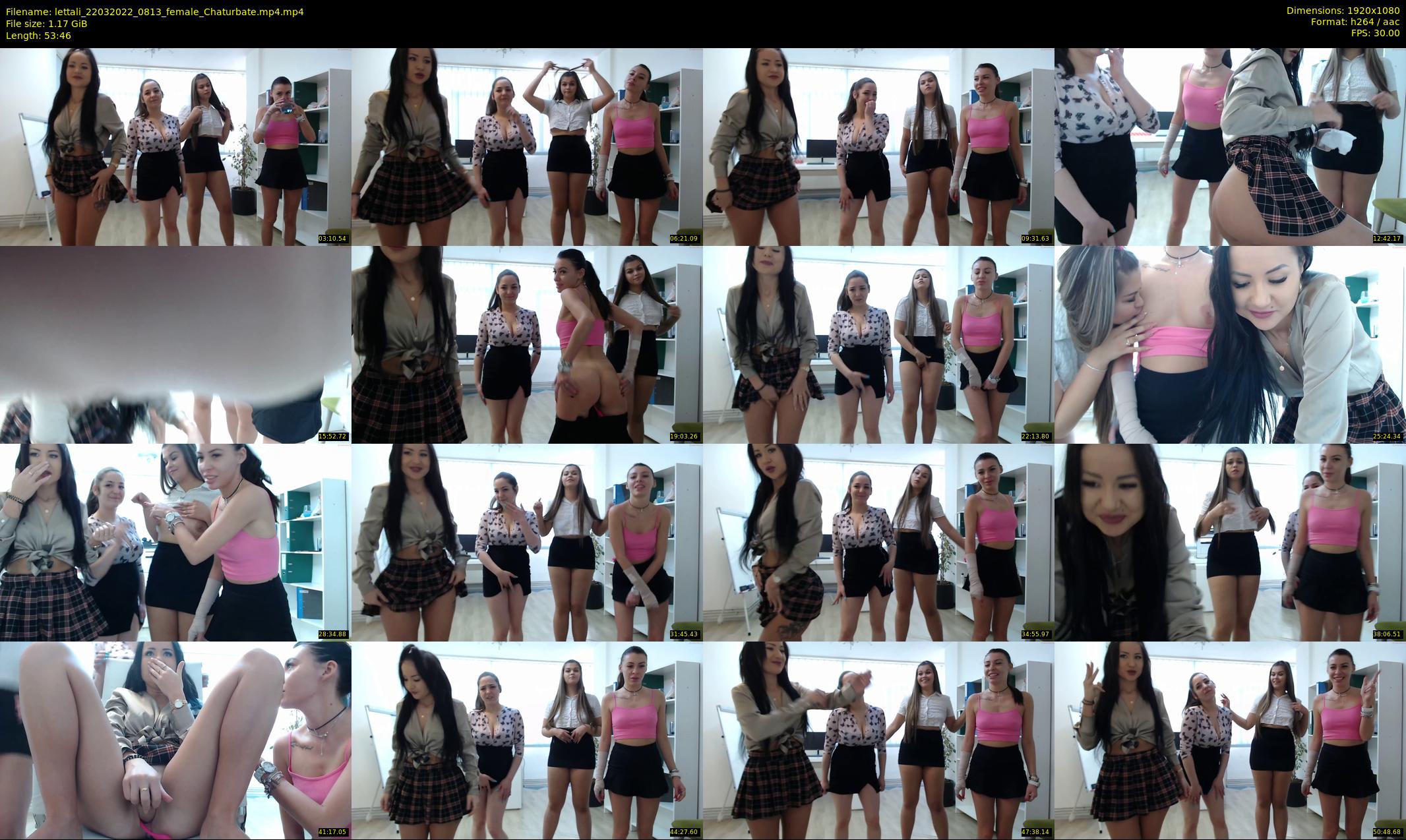 lettali — 54 minute Chaturbate female cam show recording, 1080p, Mar 22, 2022