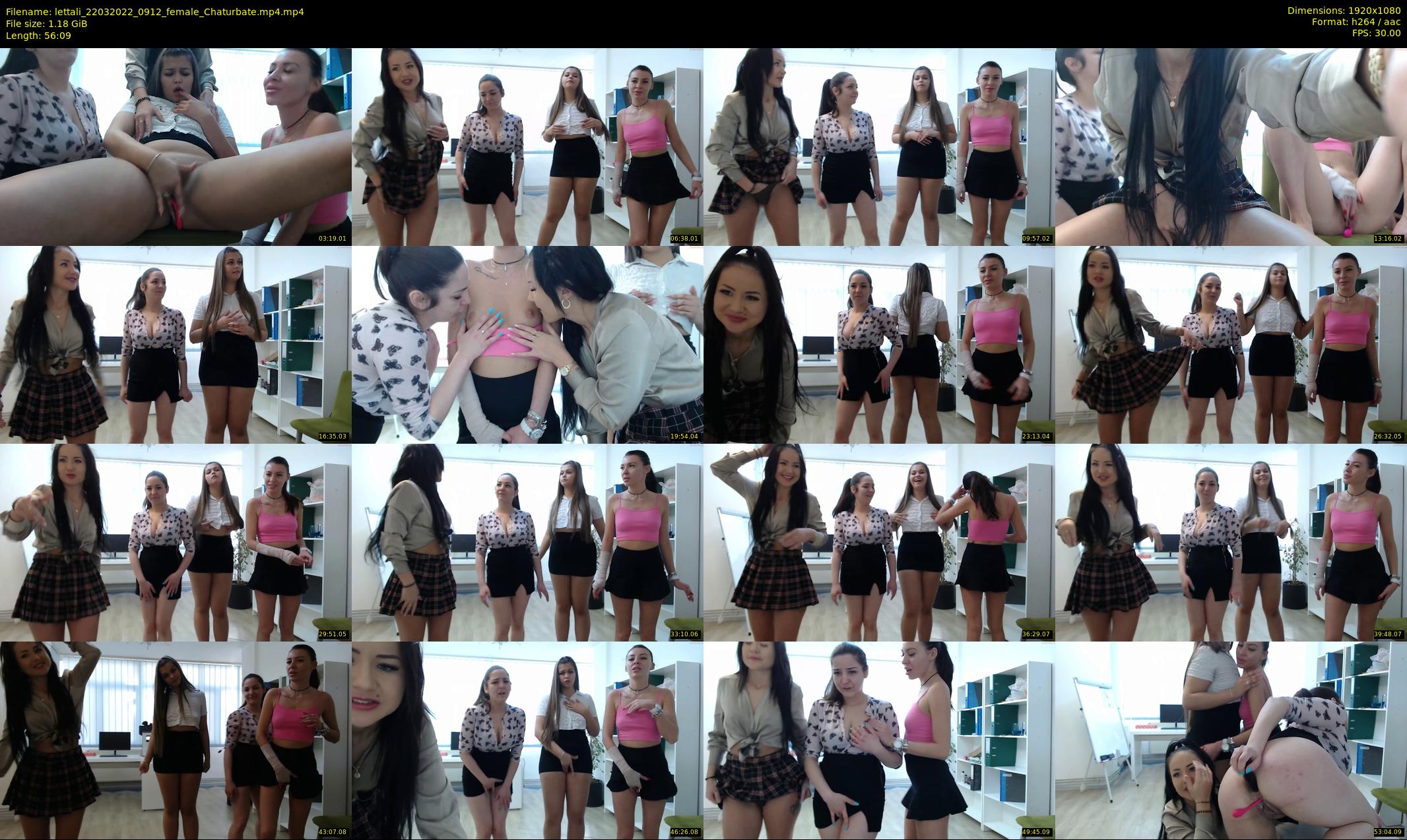 lettali — 57 minute Chaturbate female cam show recording, 1080p, Mar 22, 2022