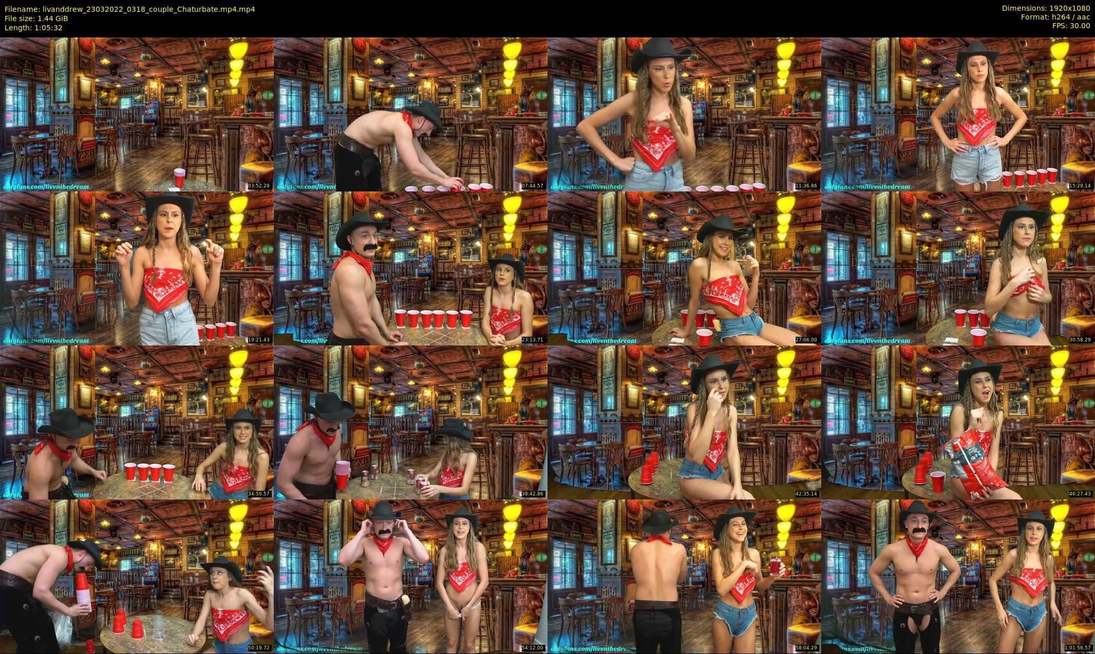 livanddrew — 66 minute Chaturbate couple cam show recording, 1080p, Mar 23, 2022