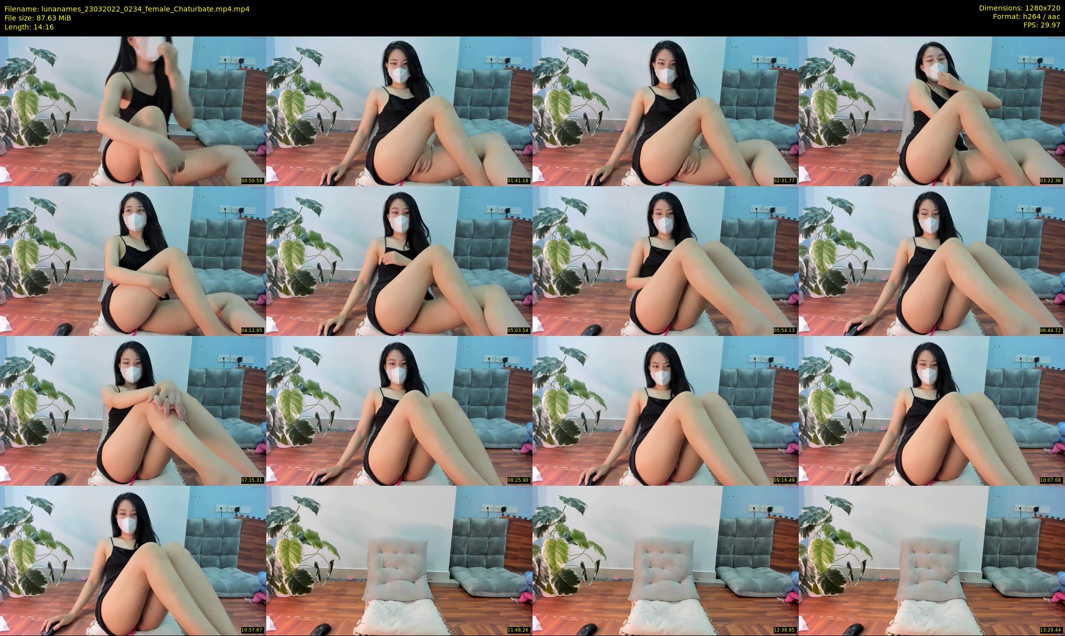lunanames — 15 minute Chaturbate female cam show recording, 720p, Mar 23, 2022