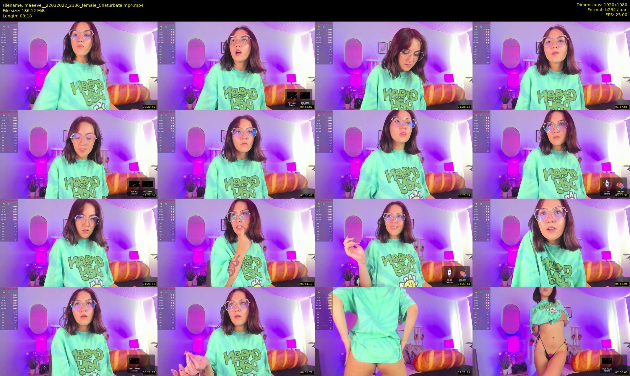 maeeve_ — 9 minute Chaturbate female cam show recording, 1080p, Mar 22, 2022