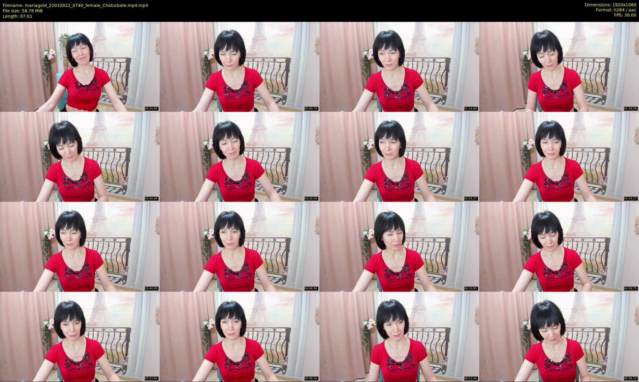 mariagold — 8 minute Chaturbate female cam show recording, 1080p, Mar 22, 2022