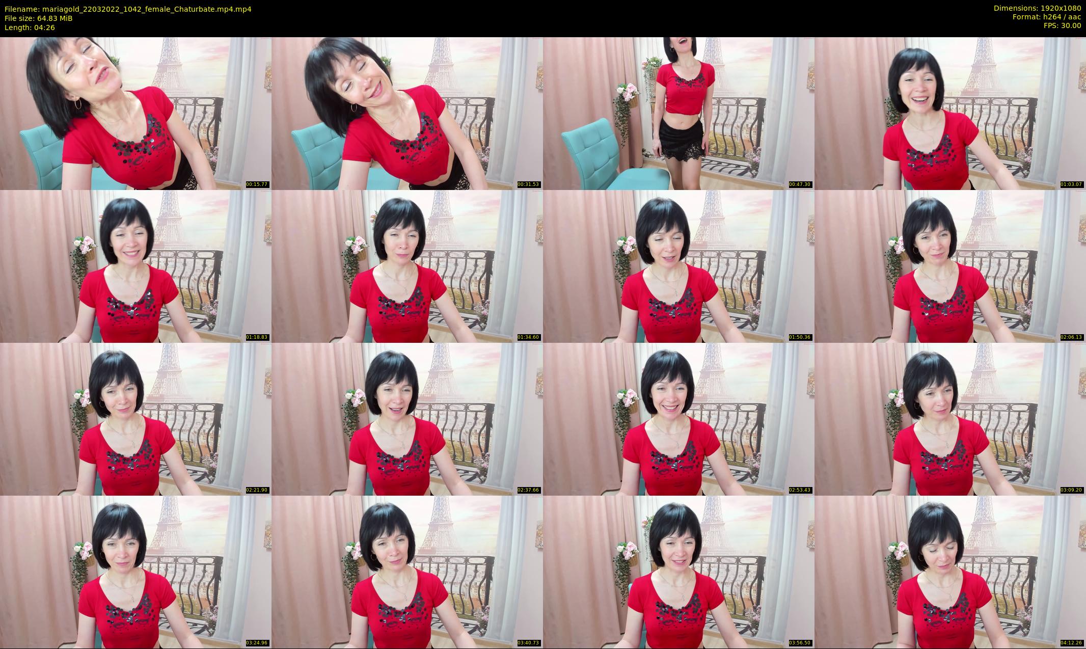 mariagold — 5 minute Chaturbate female cam show recording, 1080p, Mar 22, 2022