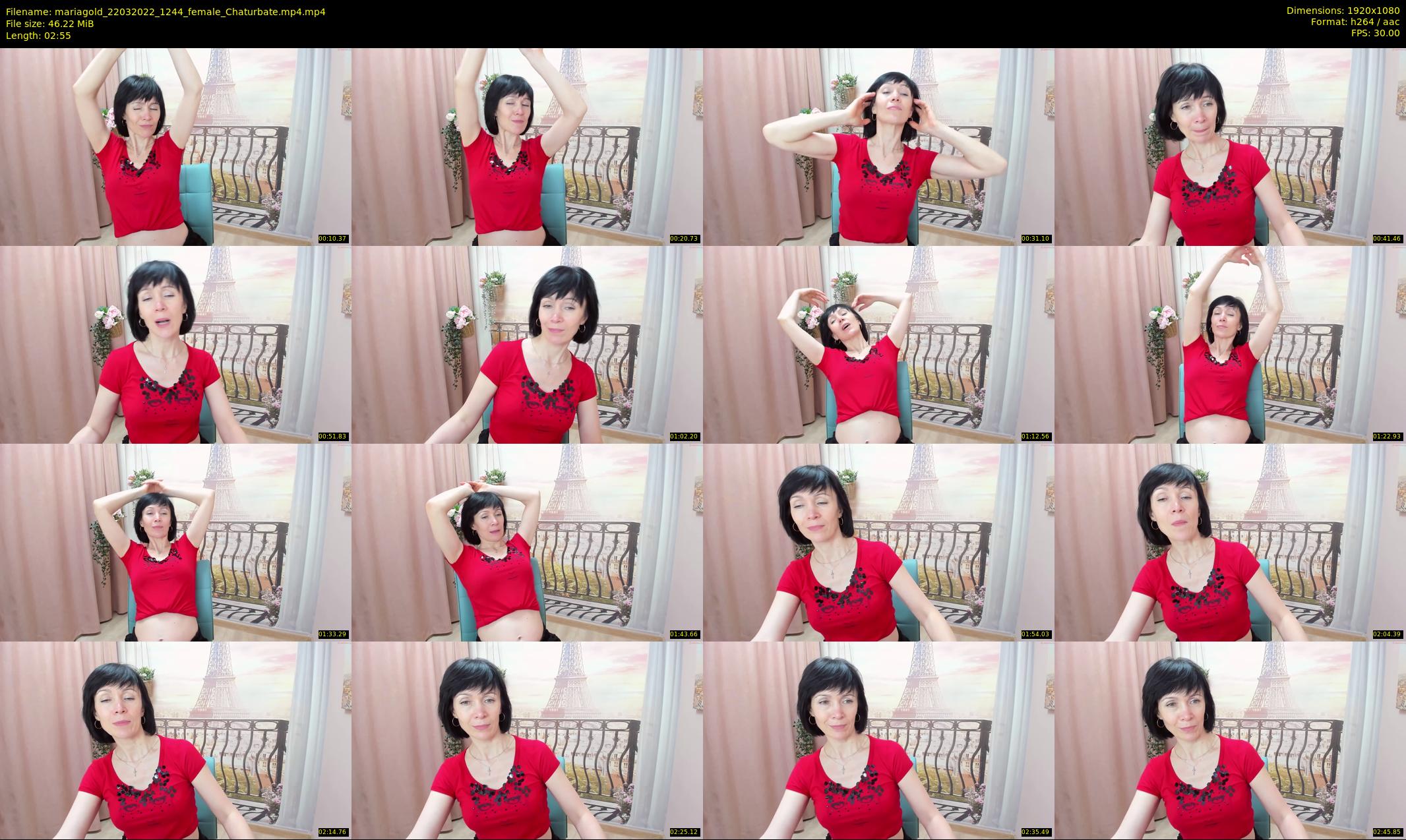 mariagold — 3 minute Chaturbate female cam show recording, 1080p, Mar 22, 2022