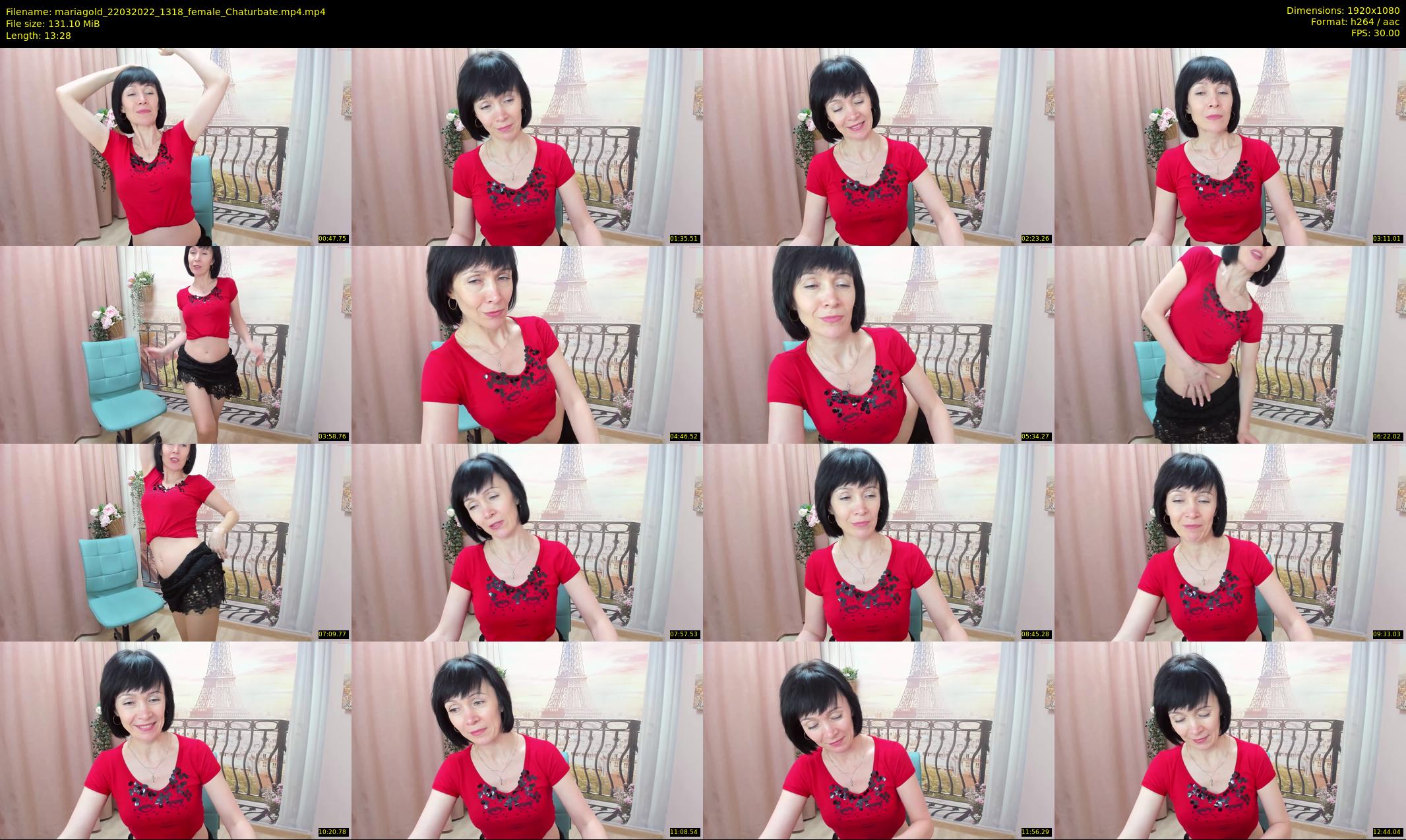 mariagold — 14 minute Chaturbate female cam show recording, 1080p, Mar 22, 2022