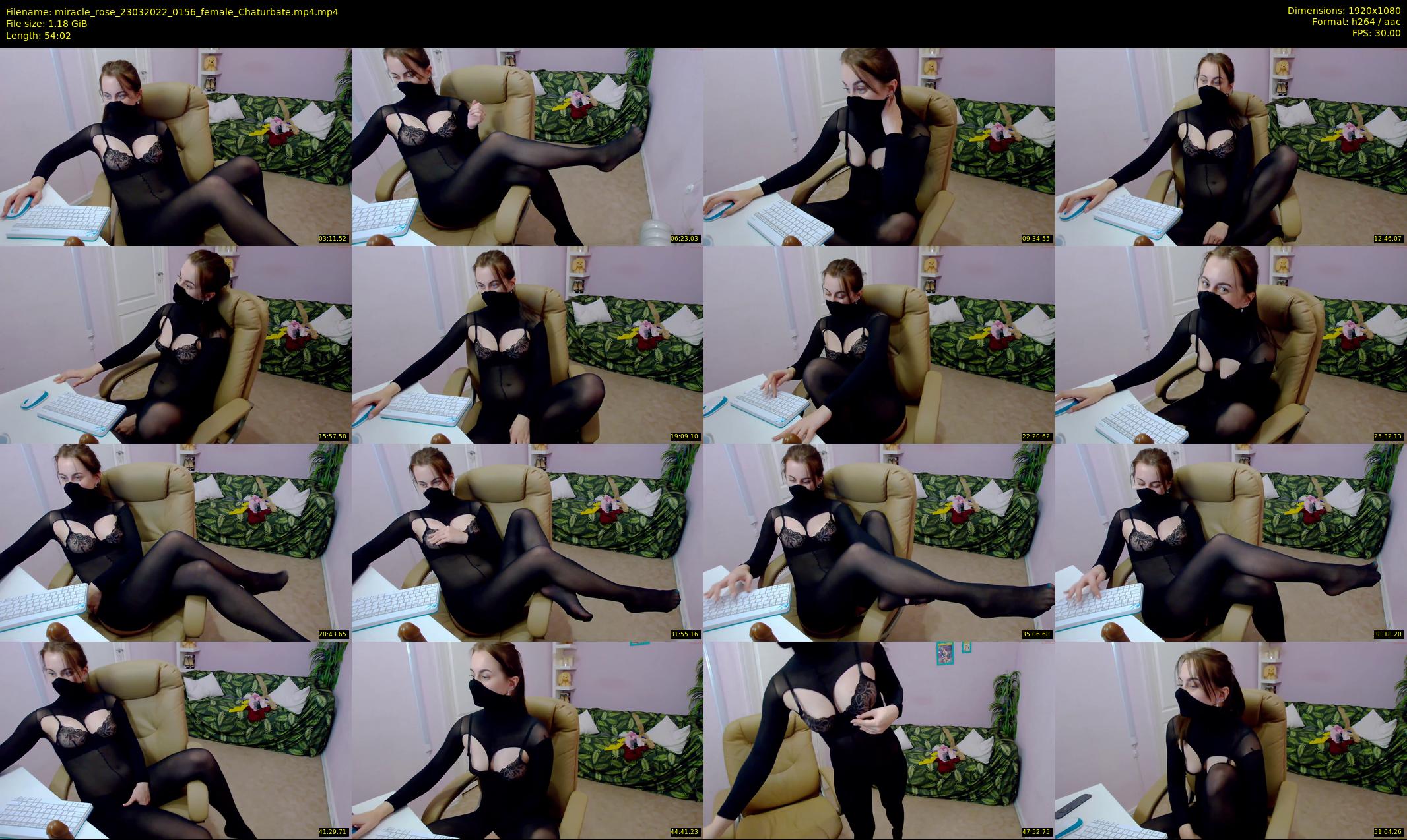 miracle_rose — 55 minute Chaturbate female cam show recording, 1080p, Mar 23, 2022