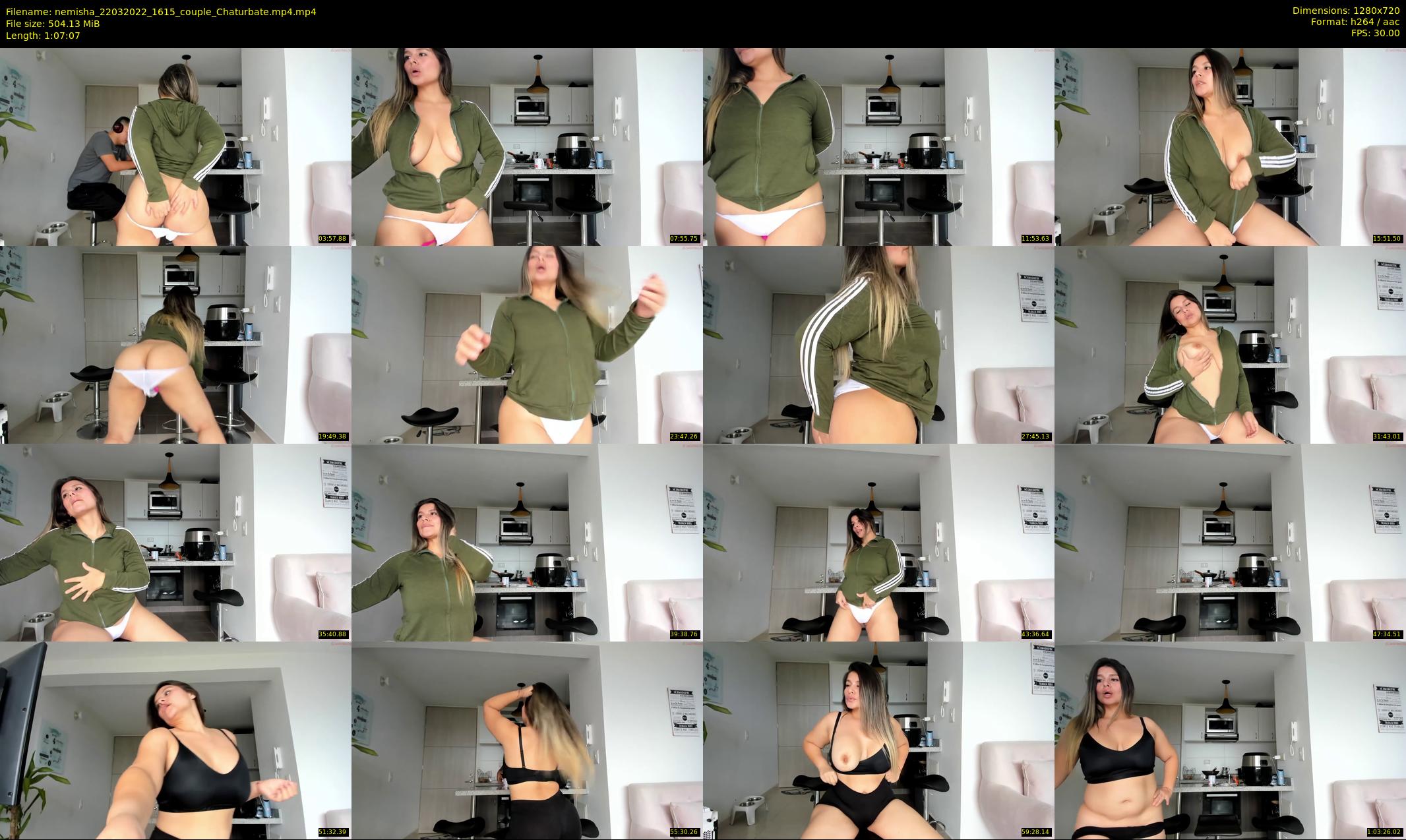 nemisha — 68 minute Chaturbate female cam show recording, 720p, Mar 22, 2022