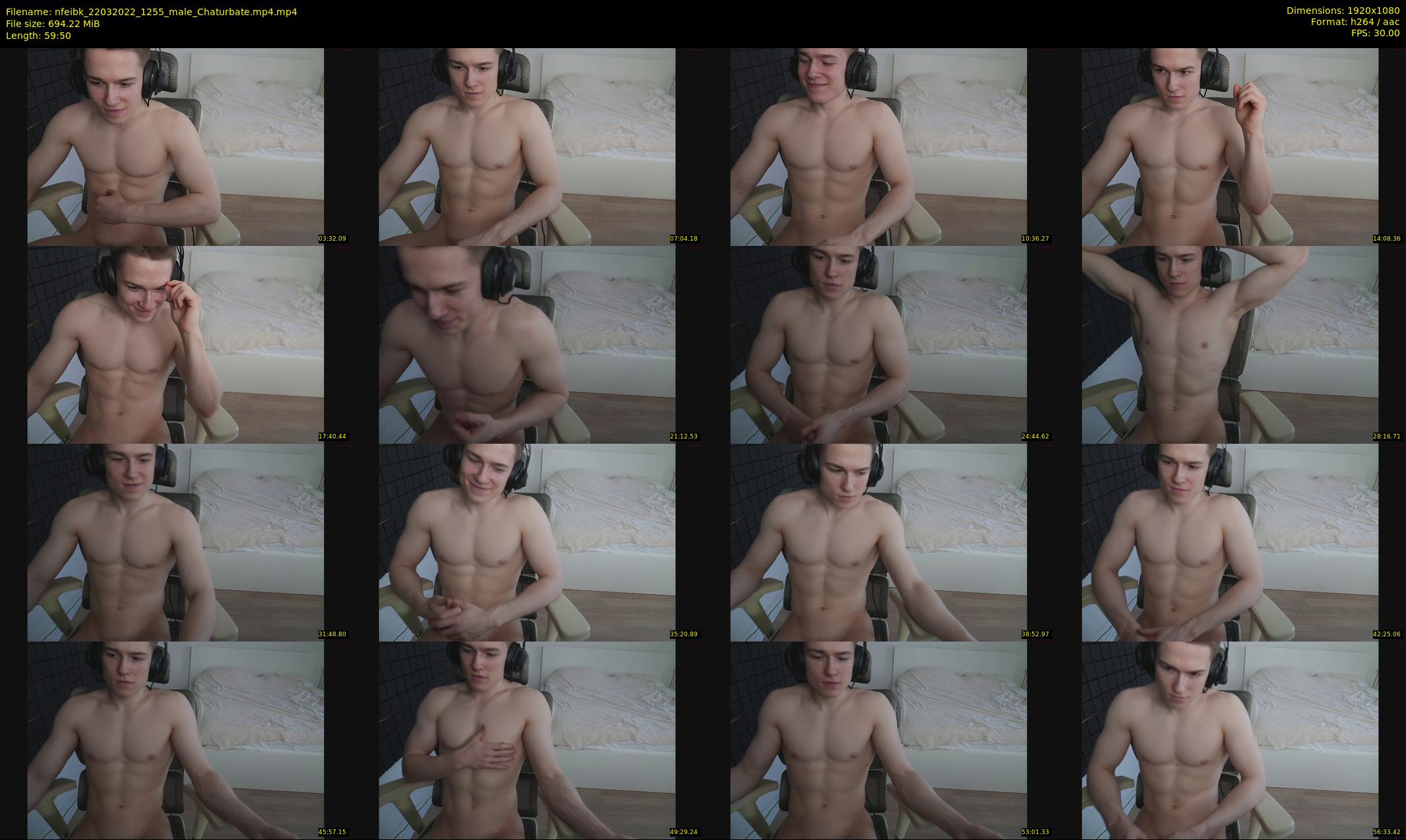 nfeibk — 60 minute Chaturbate male cam show recording, 1080p, Mar 22, 2022