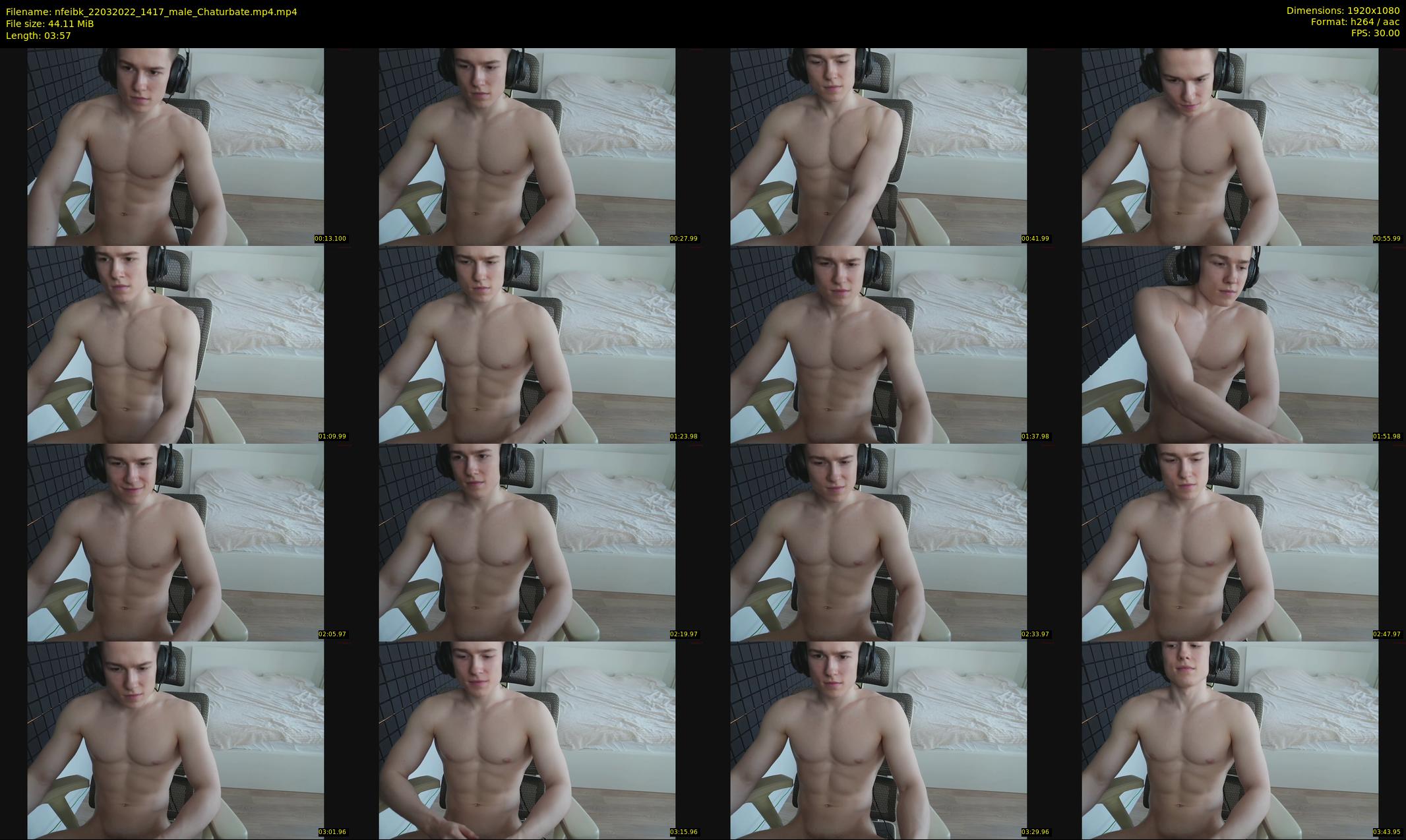 nfeibk — 4 minute Chaturbate male cam show recording, 1080p, Mar 22, 2022