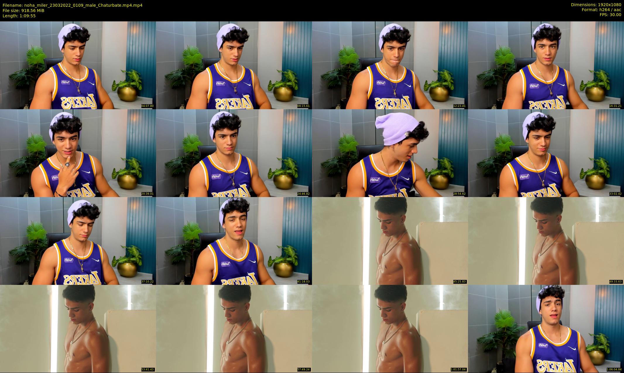 noha_miler — 70 minute Chaturbate male cam show recording, 1080p, Mar 23, 2022