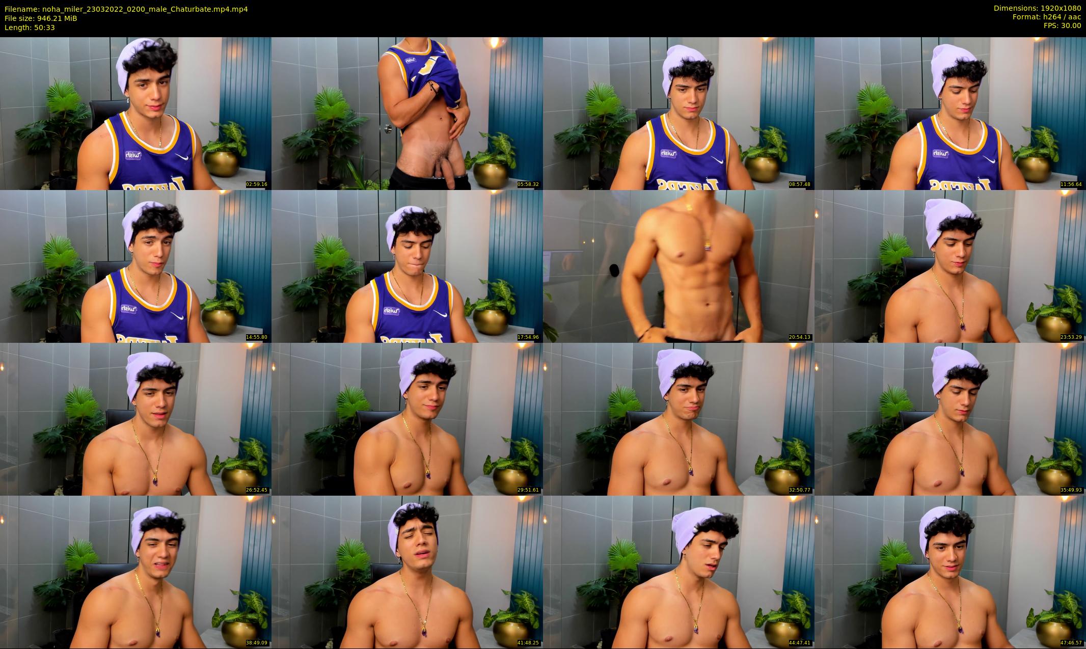 noha_miler — 51 minute Chaturbate male cam show recording, 1080p, Mar 23, 2022