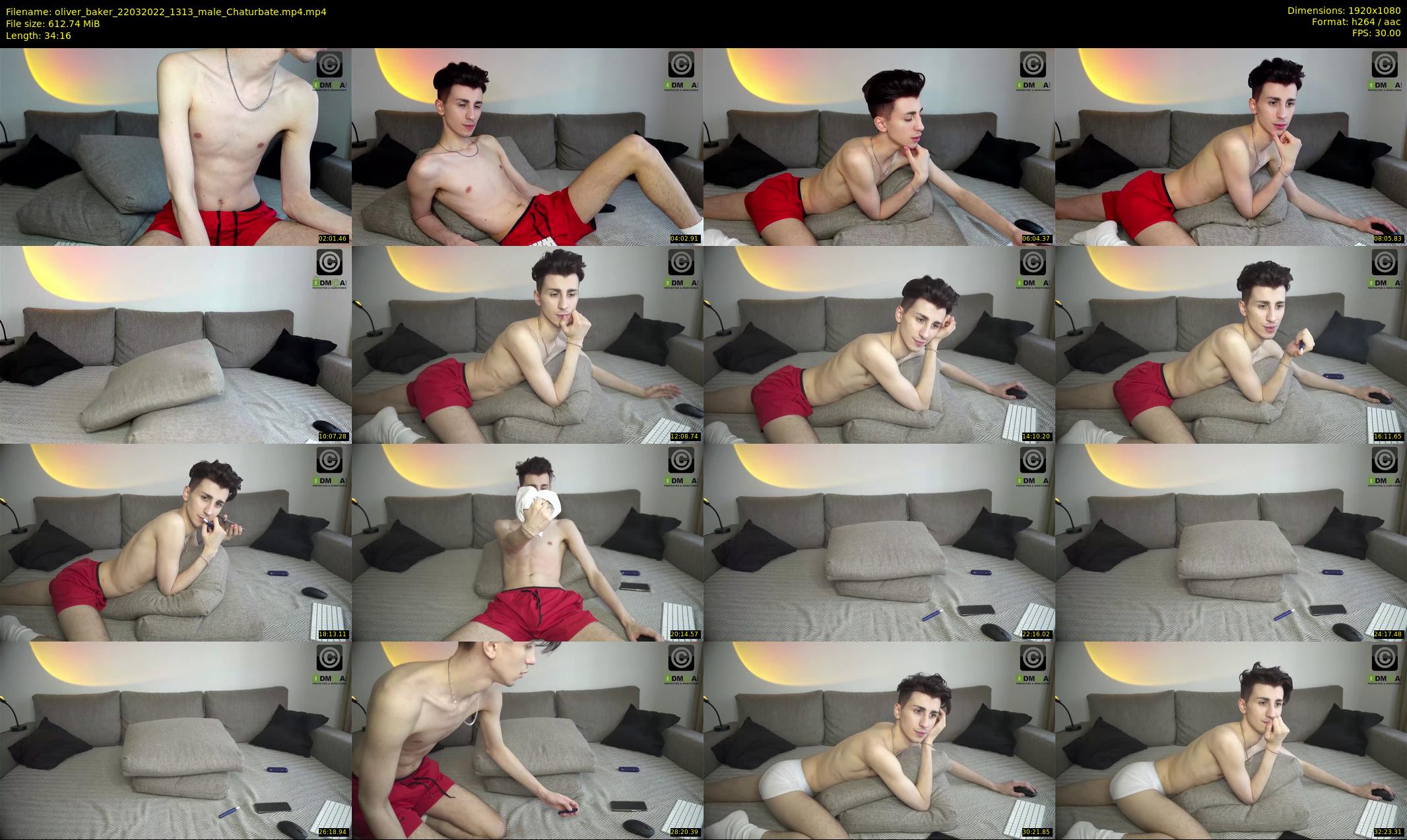 oliver_baker — 35 minute Chaturbate male cam show recording, 1080p, Mar 22, 2022