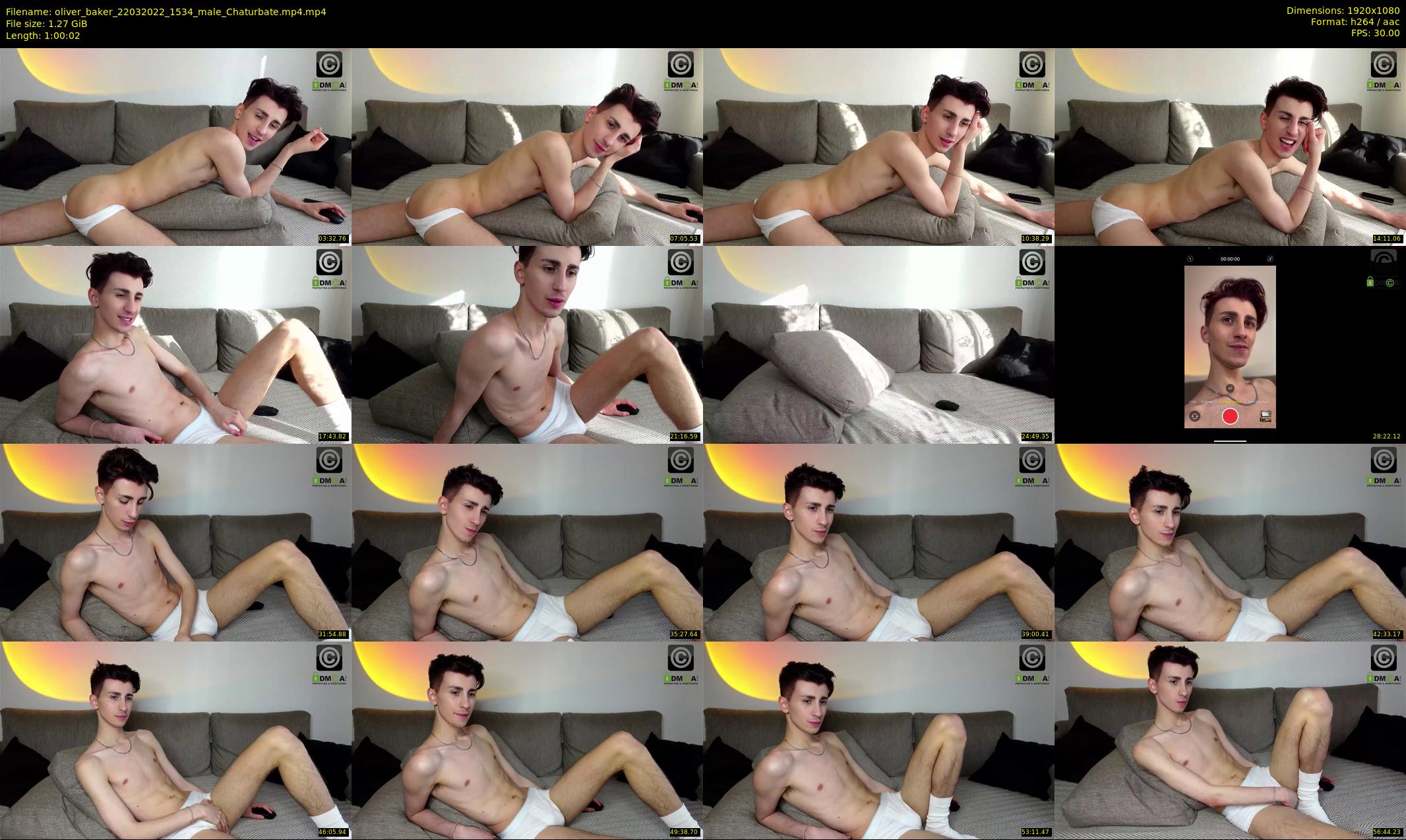 oliver_baker — 61 minute Chaturbate male cam show recording, 1080p, Mar 22, 2022